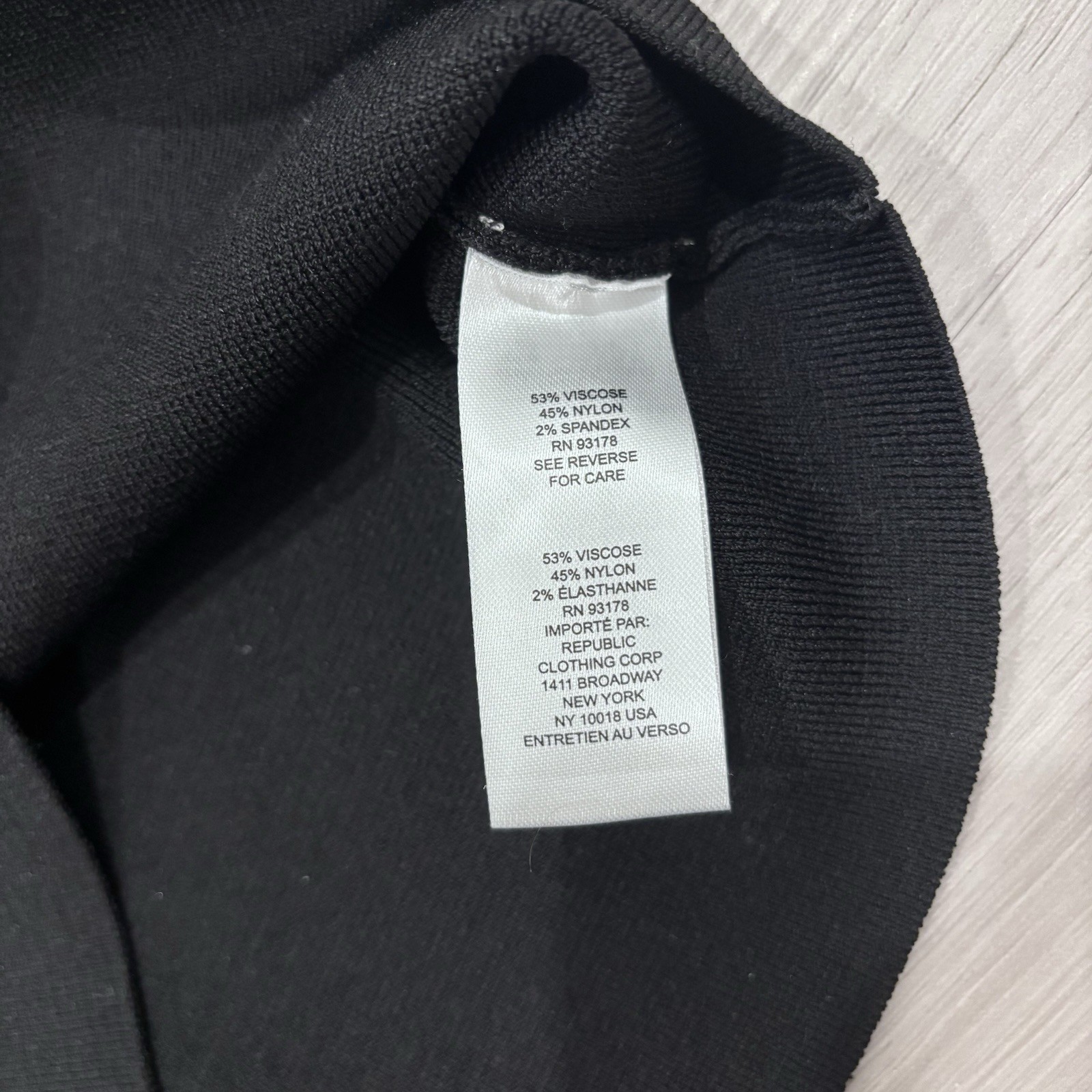 House of Harlow 1960 Tank Top Womens S Black Ribbed Cross Back Crop Minimalist