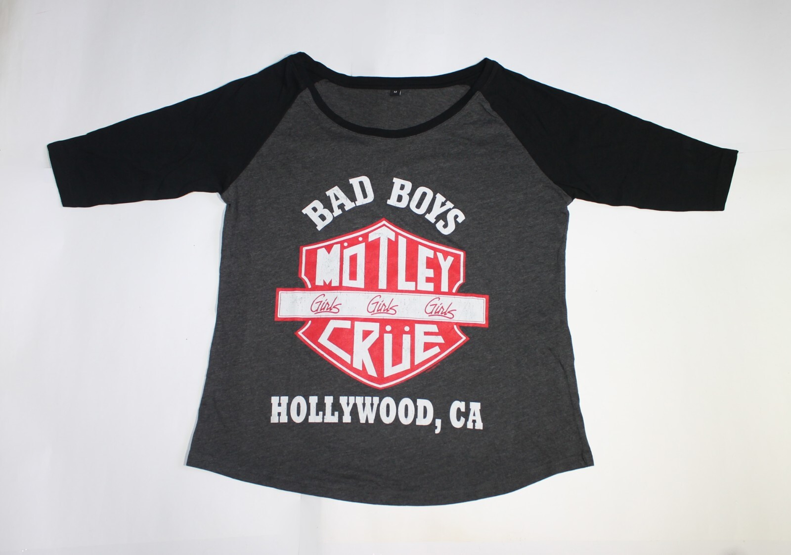 Motley Crue Oversize Shirt Bad Boys Shirt Women’s Gay Shirt Size M Mötley Crüe