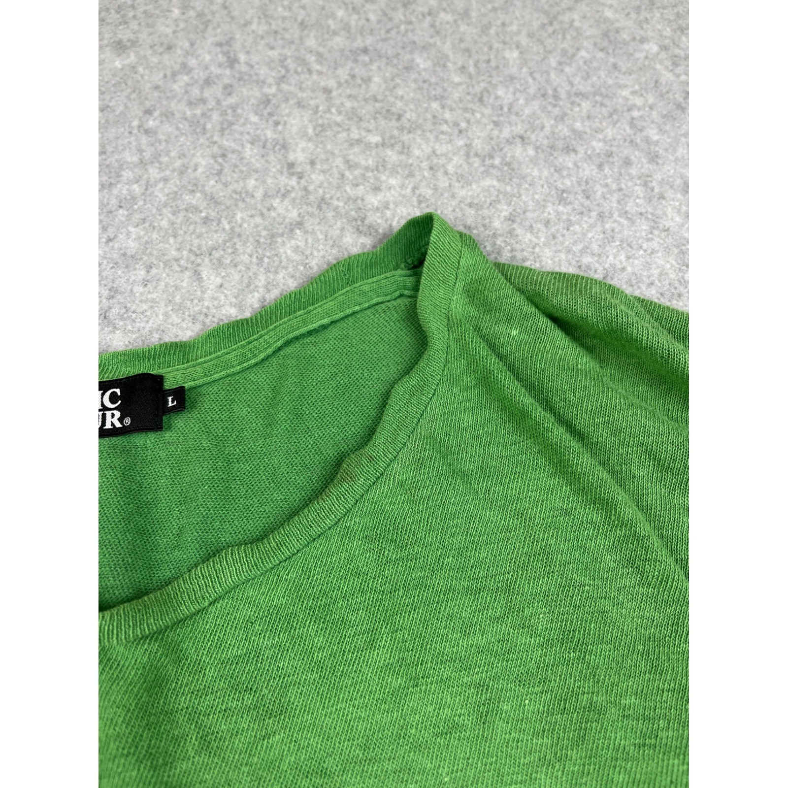 Hysteric Glamour Graphic Tee Shirt Womens Large Green Rockabilly Japan Vintage