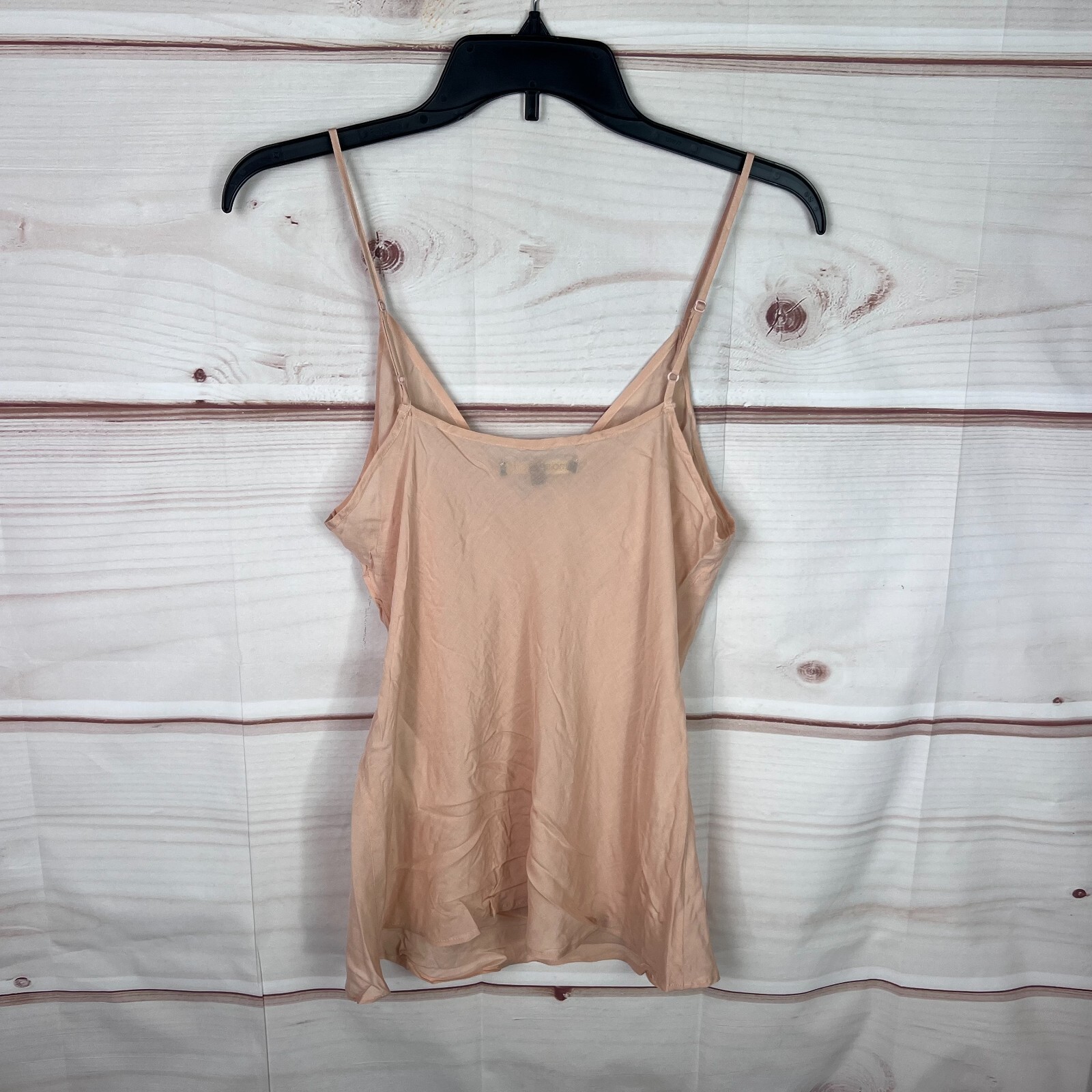 Maje Top Women 40 L Pink V-Neck Cami Sleeveless Spaghetti Strap Lightweight Tank