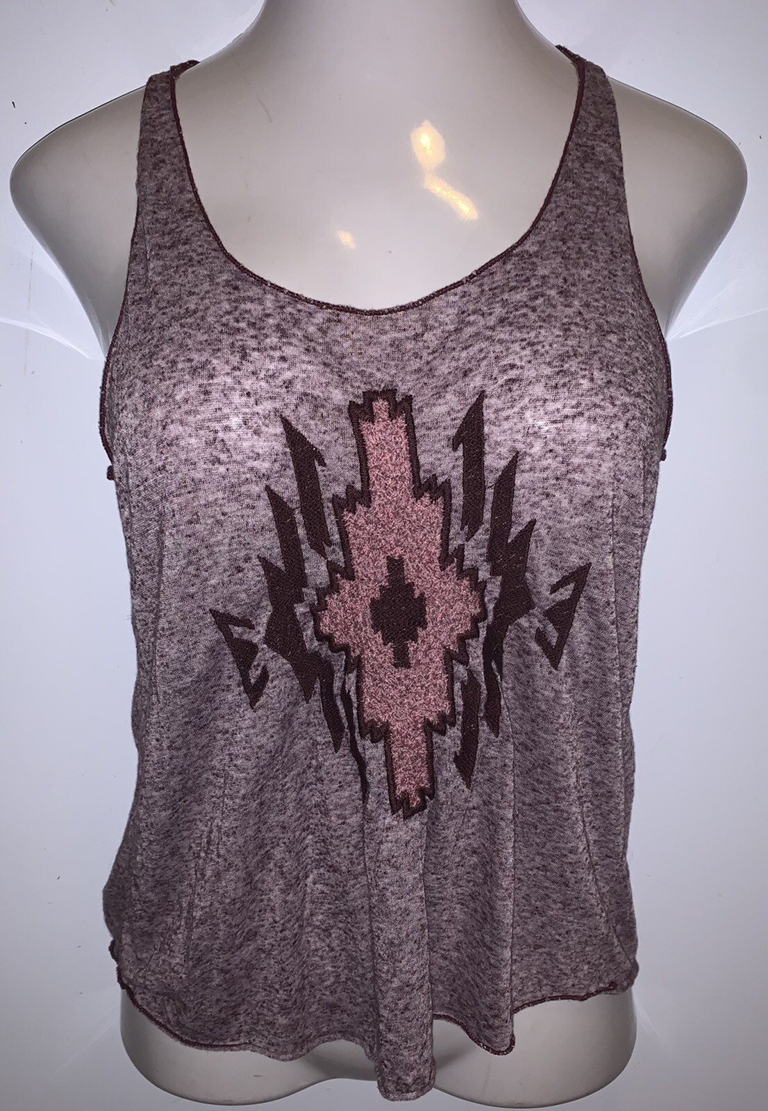 Reddish BRANDY MELVILLE Sleeveless Tank Top Blouse ~ One Size S M L