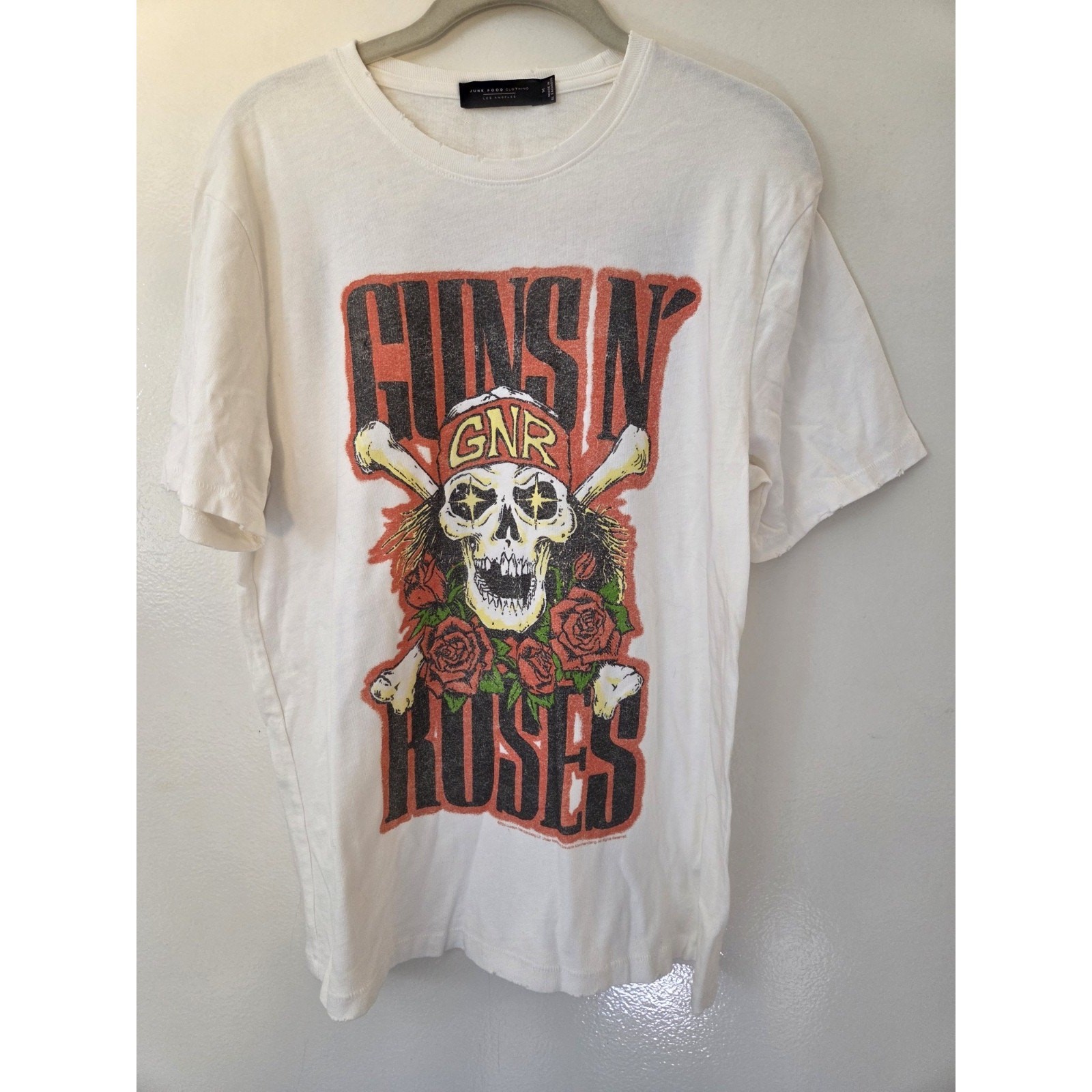 Junk Food Guns N’ Roses American Tour 1988 Vintage Distressed Repro Size M