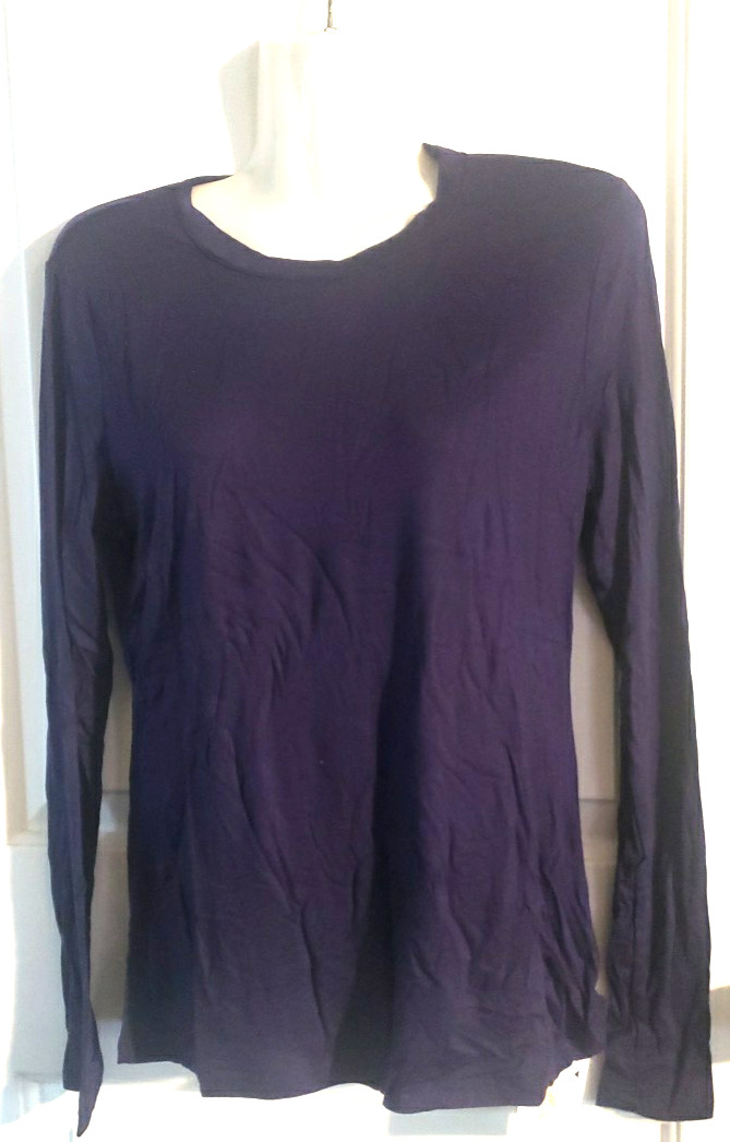 Neer 3 Pack Long Sleeve Navy Blue Comfort Underscrub Nurse Tops Small NWT
