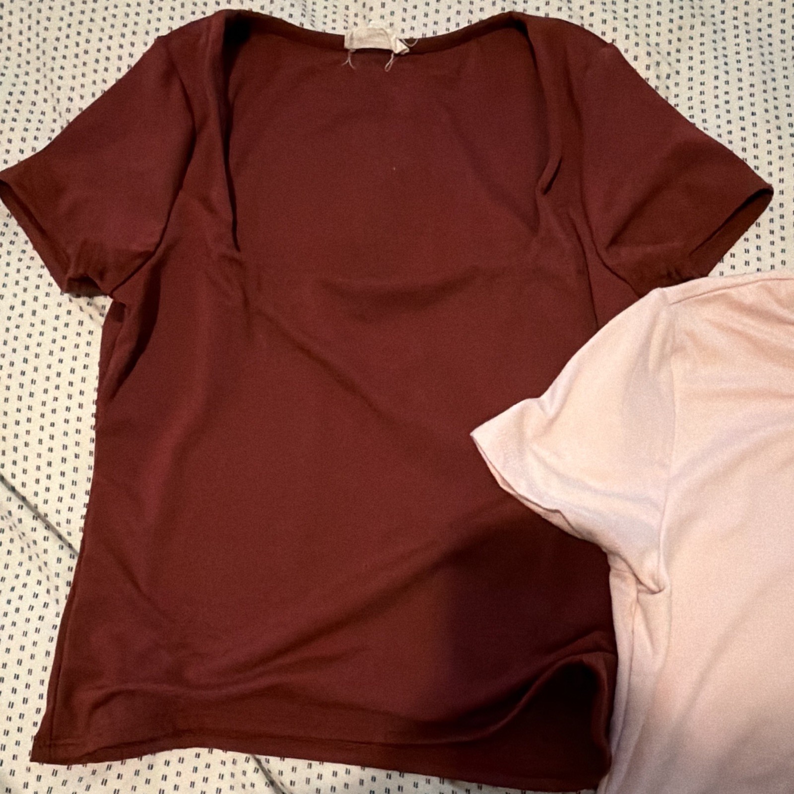 Two medium tops