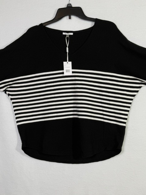 Vila Milano Colorblock Stripe Knit Top Women’s Size L Dolman Sleeve NWT