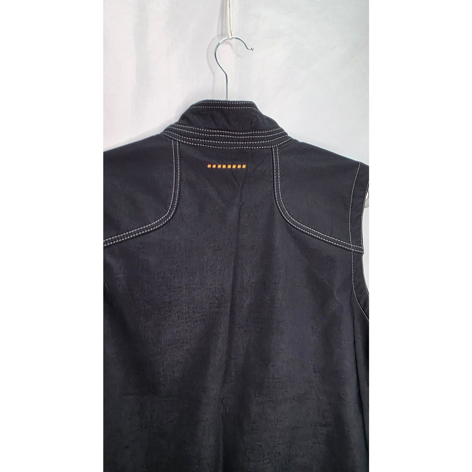 Ariat Rebar Stretch Canvas Softshell Vest Women’s Black Full Zip Workwear Size L
