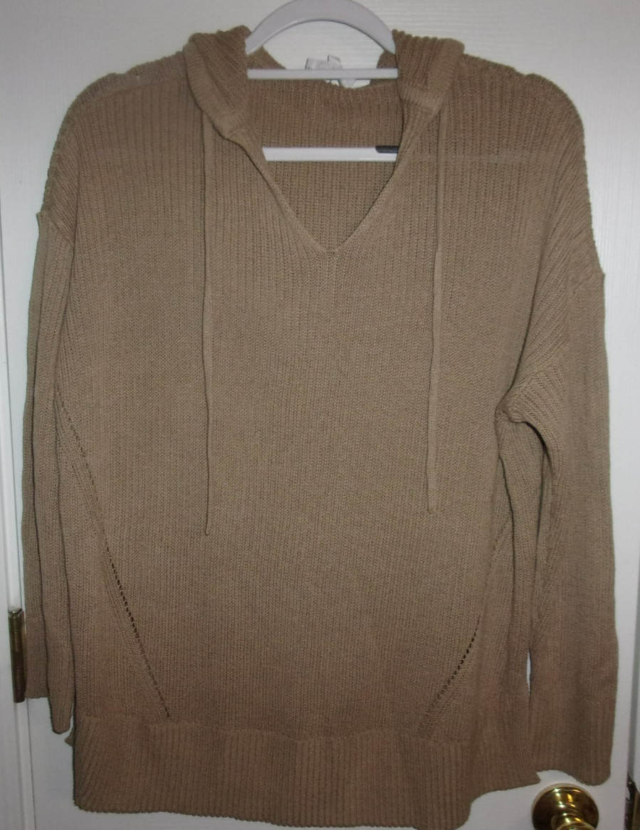 Haven WELL WITHIN 52% Linen 48% cotton Sweater Women’s Long Sleeve Size L