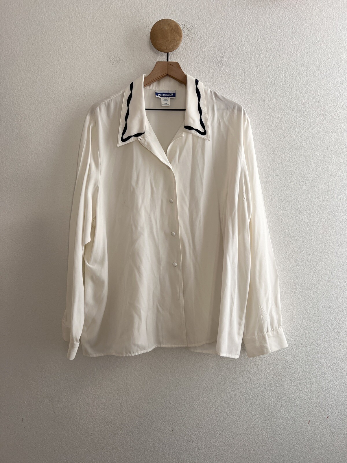 Pendleton Plus Made in USA Button Down Size 22W