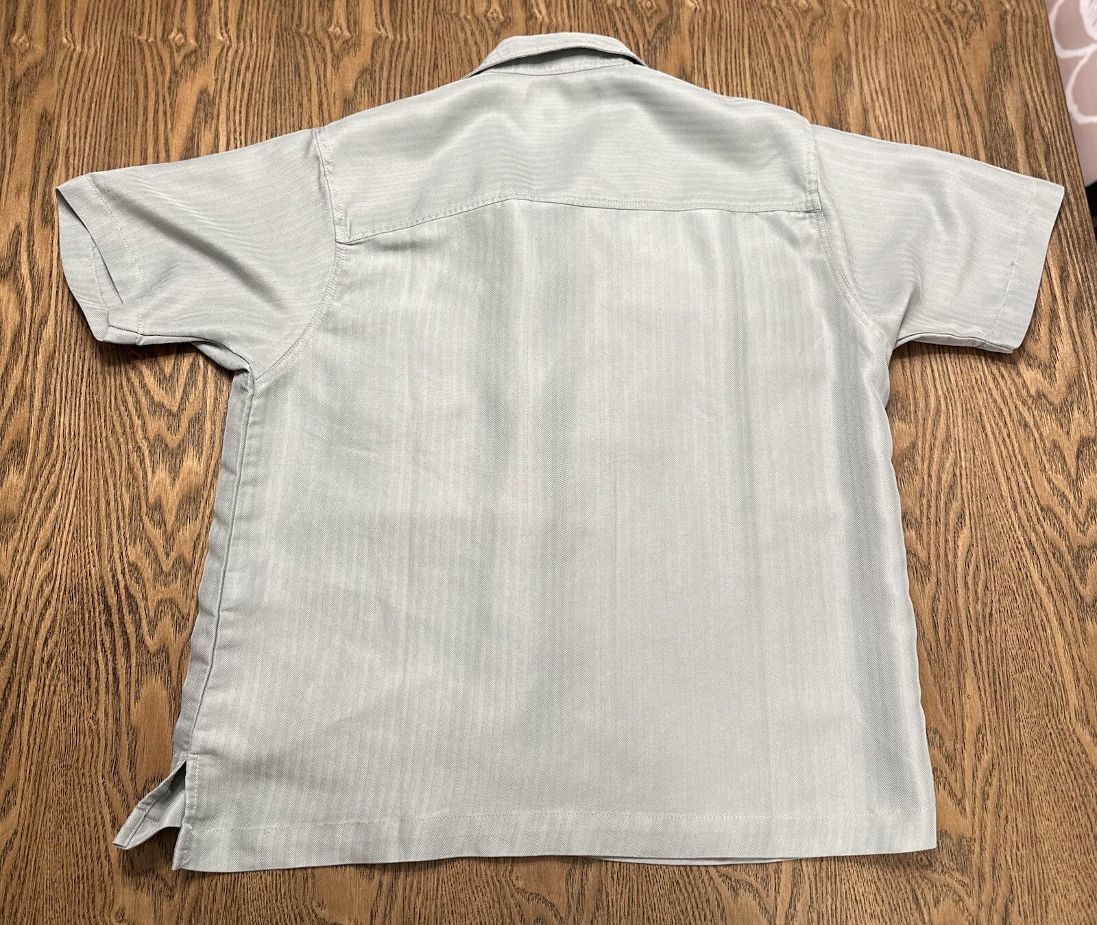 Vintage Women’s Dunbrooke Loop Collar Button Down Polo Sage/Moss Green Medium