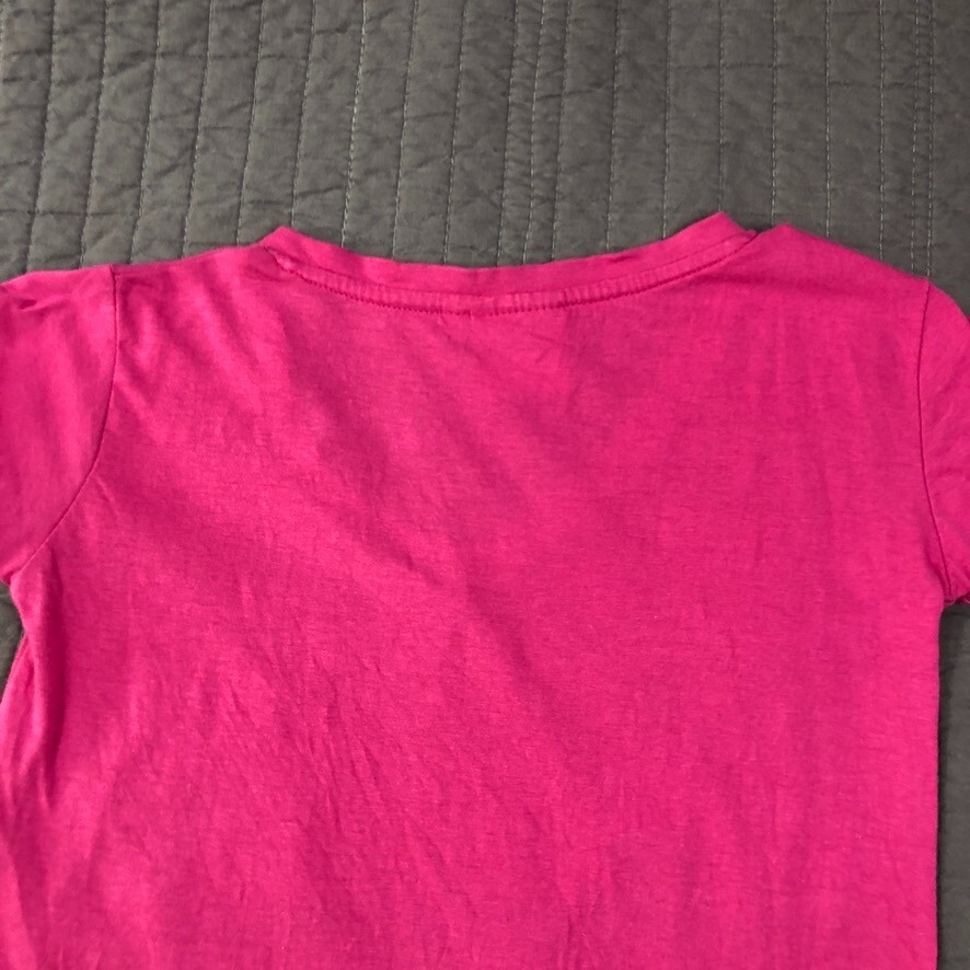 Traditional Craftwear T Shirt Women XS Pink Glitter Bling Ireland Luck Irish Tee