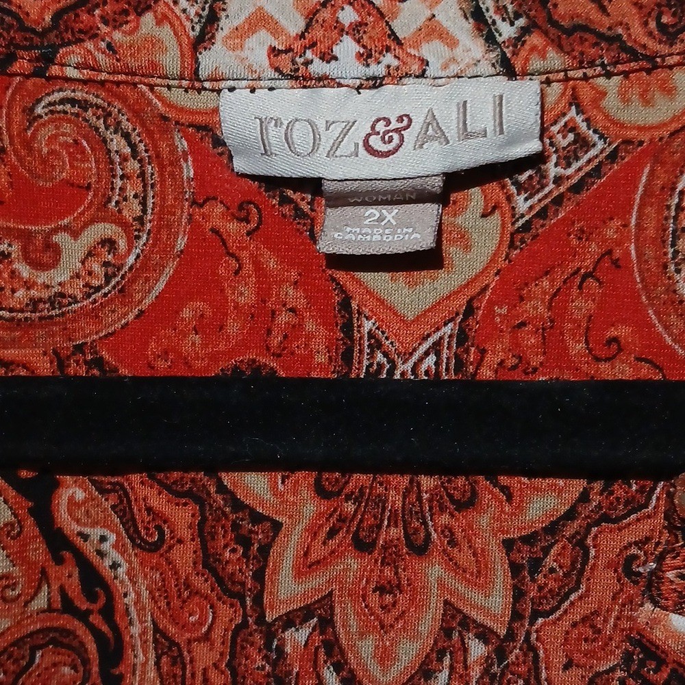 Roz & Ali Womem’s Blouse | Size: 2X