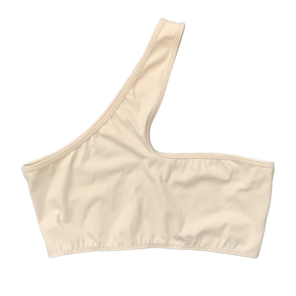 Tic Toc Large Sling One Shoulder Crop Top