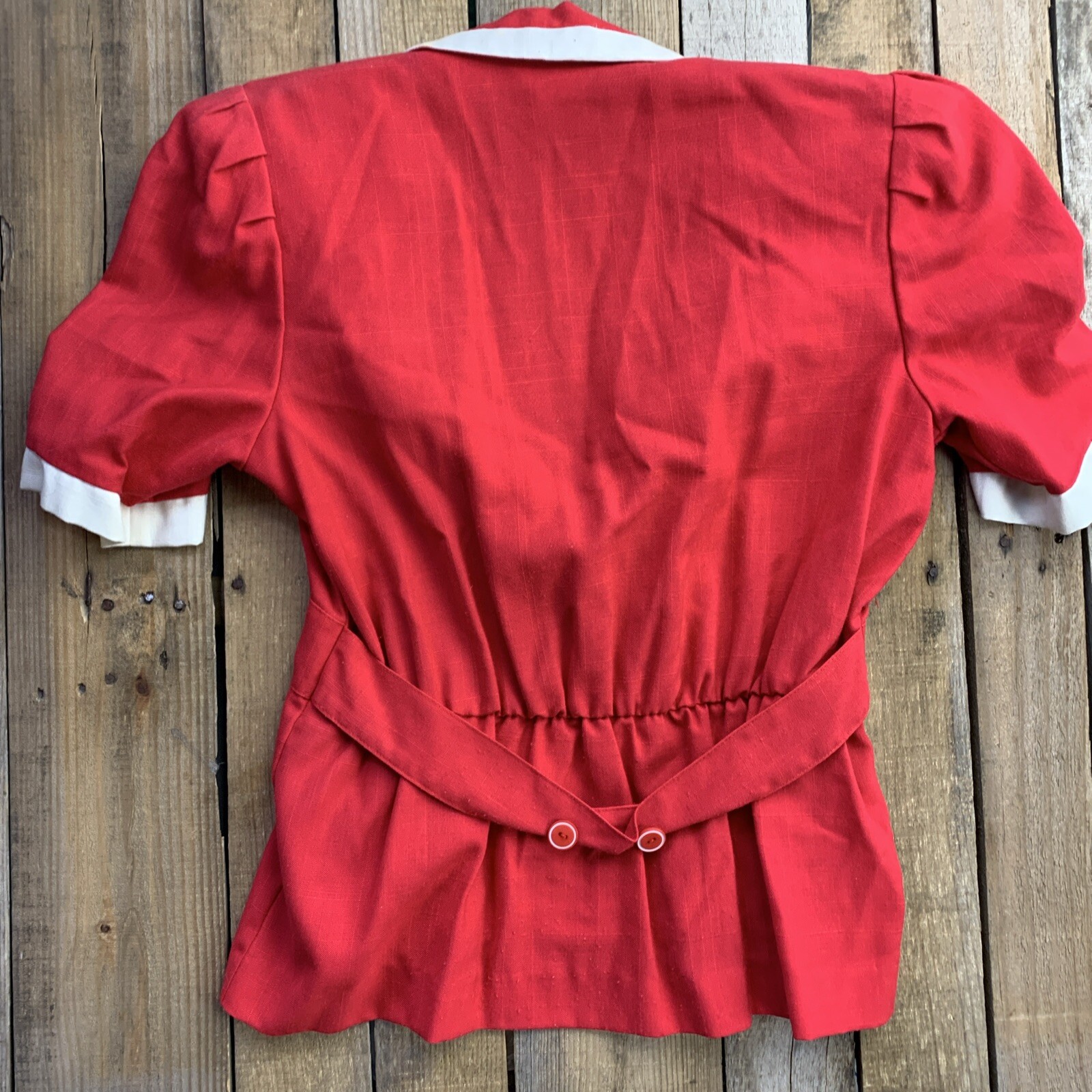 SGS Studio VTG Red Top Womens Size (See Pictures for Measurements)