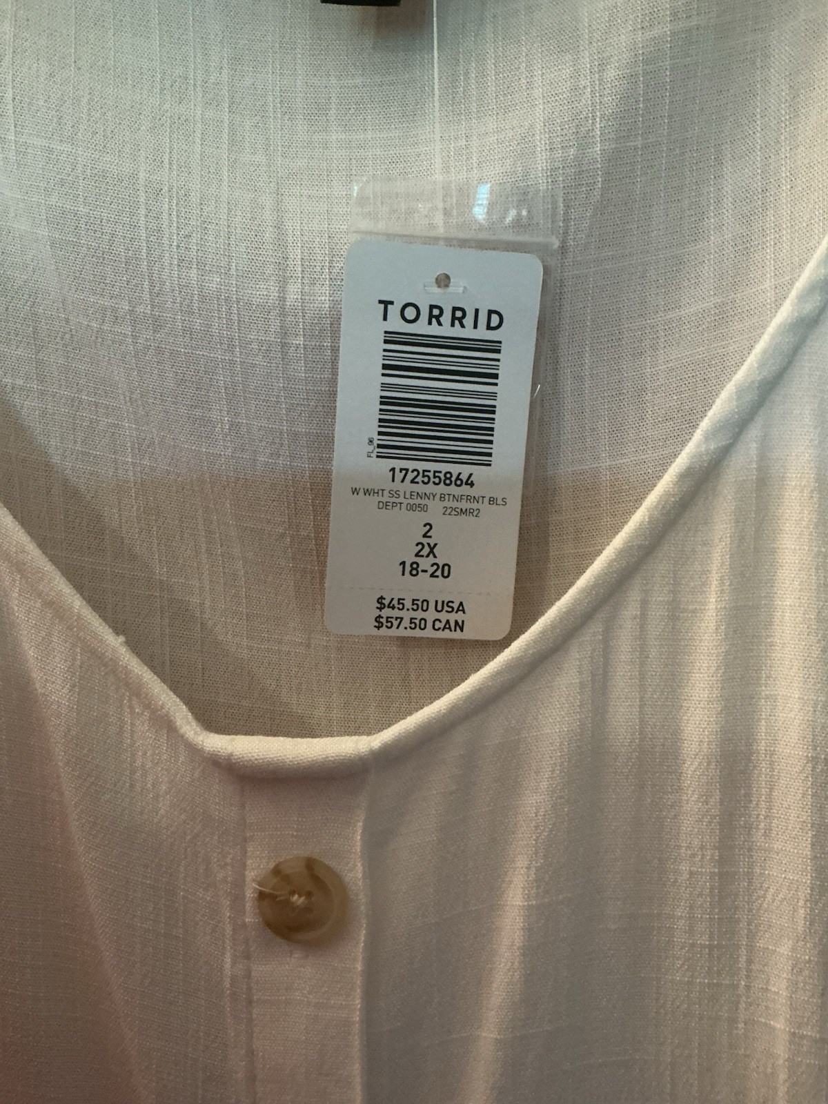 Torrid 2 18/20 Top