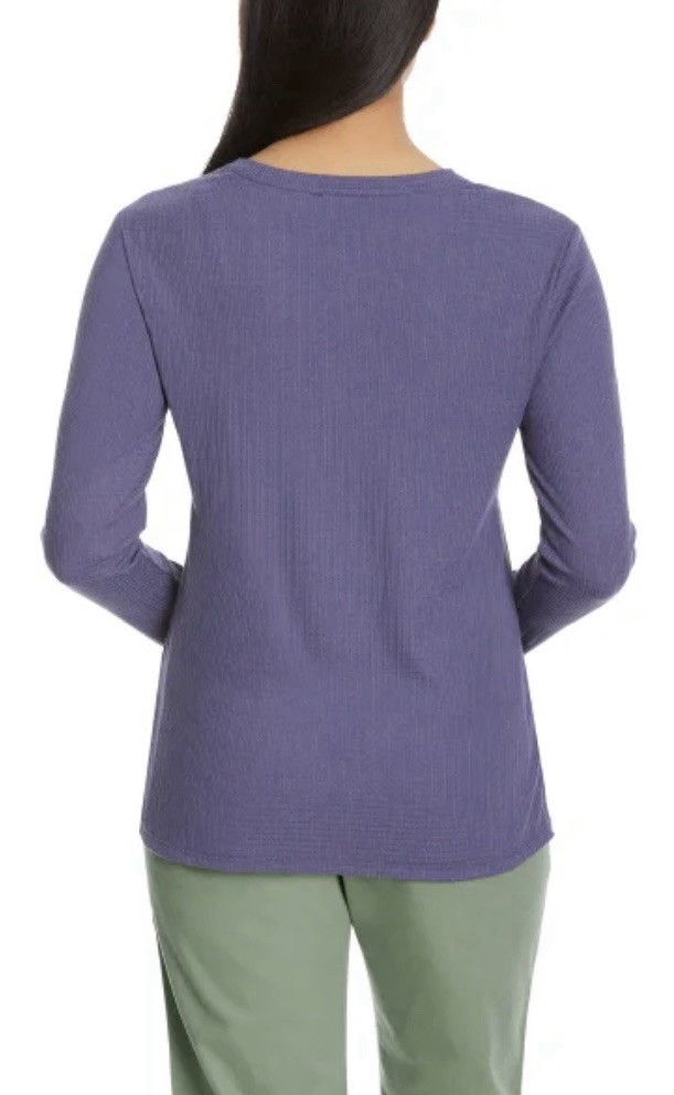 G.H. Bass & Co. Ladies’ Long-Sleeve Henley Top Lot of 4 Pick Your Size NWT
