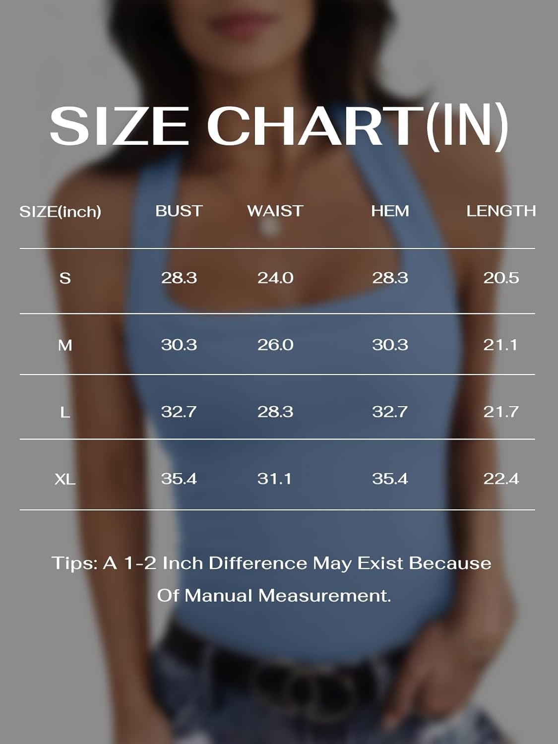 Womens Square Neck Racerback Tank Top Summer Going Out Workout
