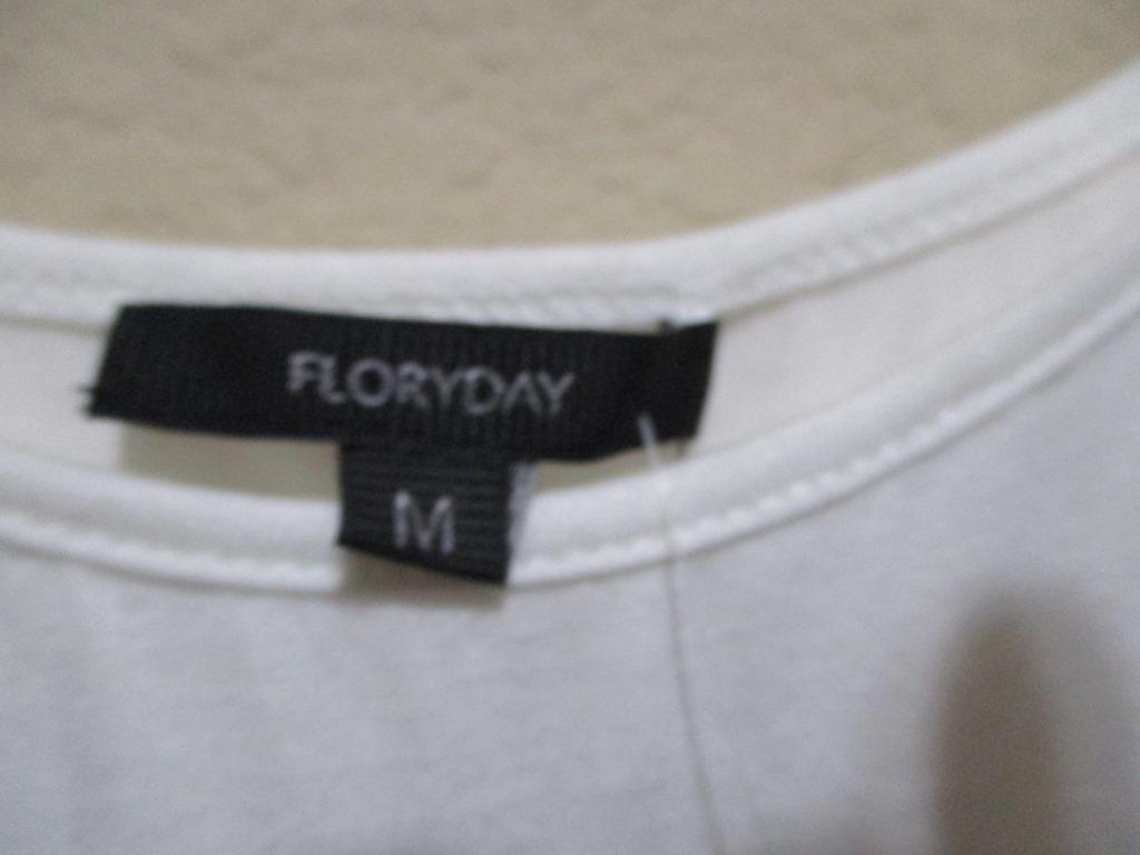 Floryday New With Tags Women’s Size Medium Solid White Tank Top Adjustable Strap