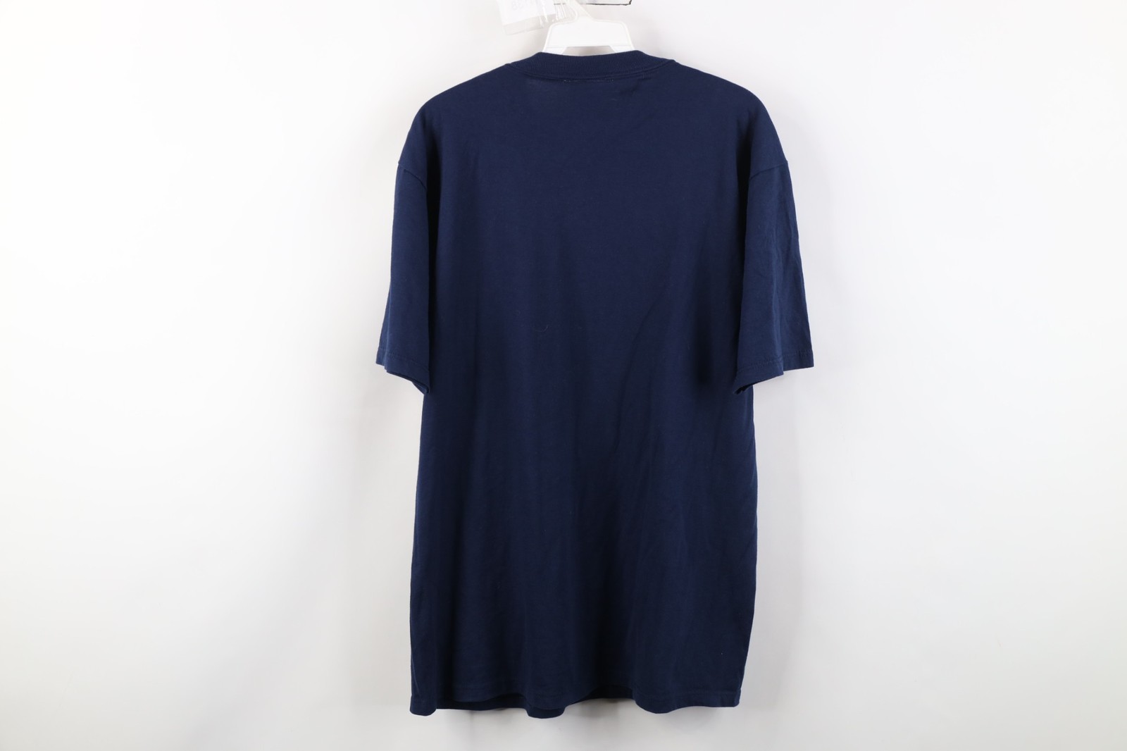 Vintage 90s Streetwear Womens Large Faded Flower Honey Bee T-Shirt Blue USA