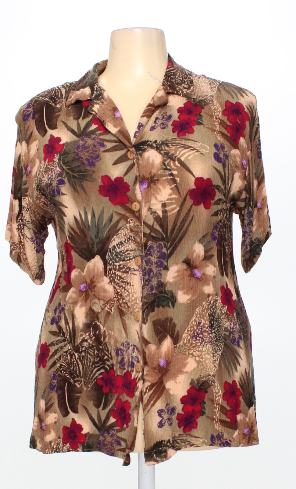 dressbarn Womens Rayon Multi Size 18