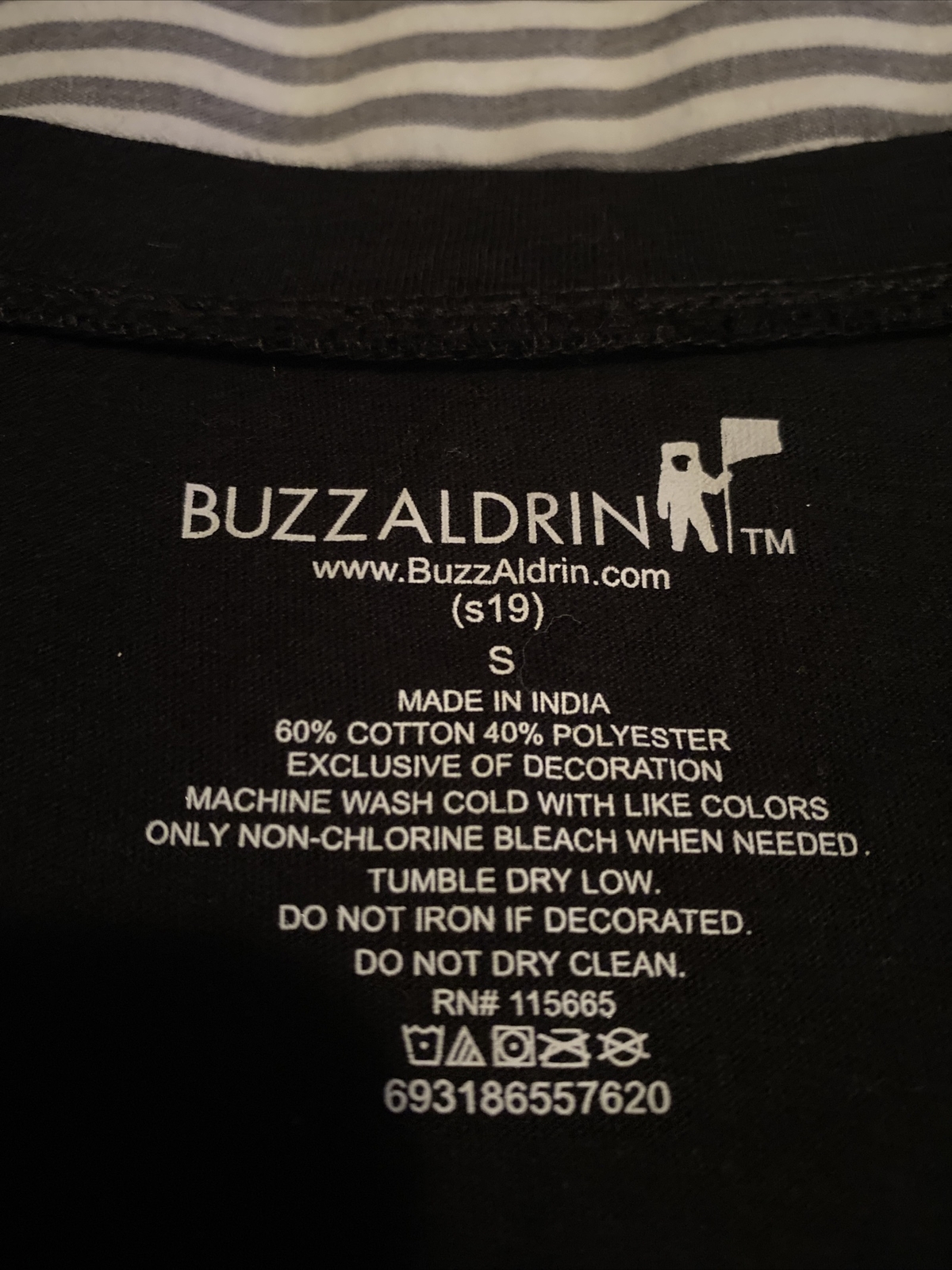 NASA WOMENS T-SHIRT SIZE SMALL BUZZ ALDRIN’S SHARE SPACE FOUNDATION (BRAND NEW)