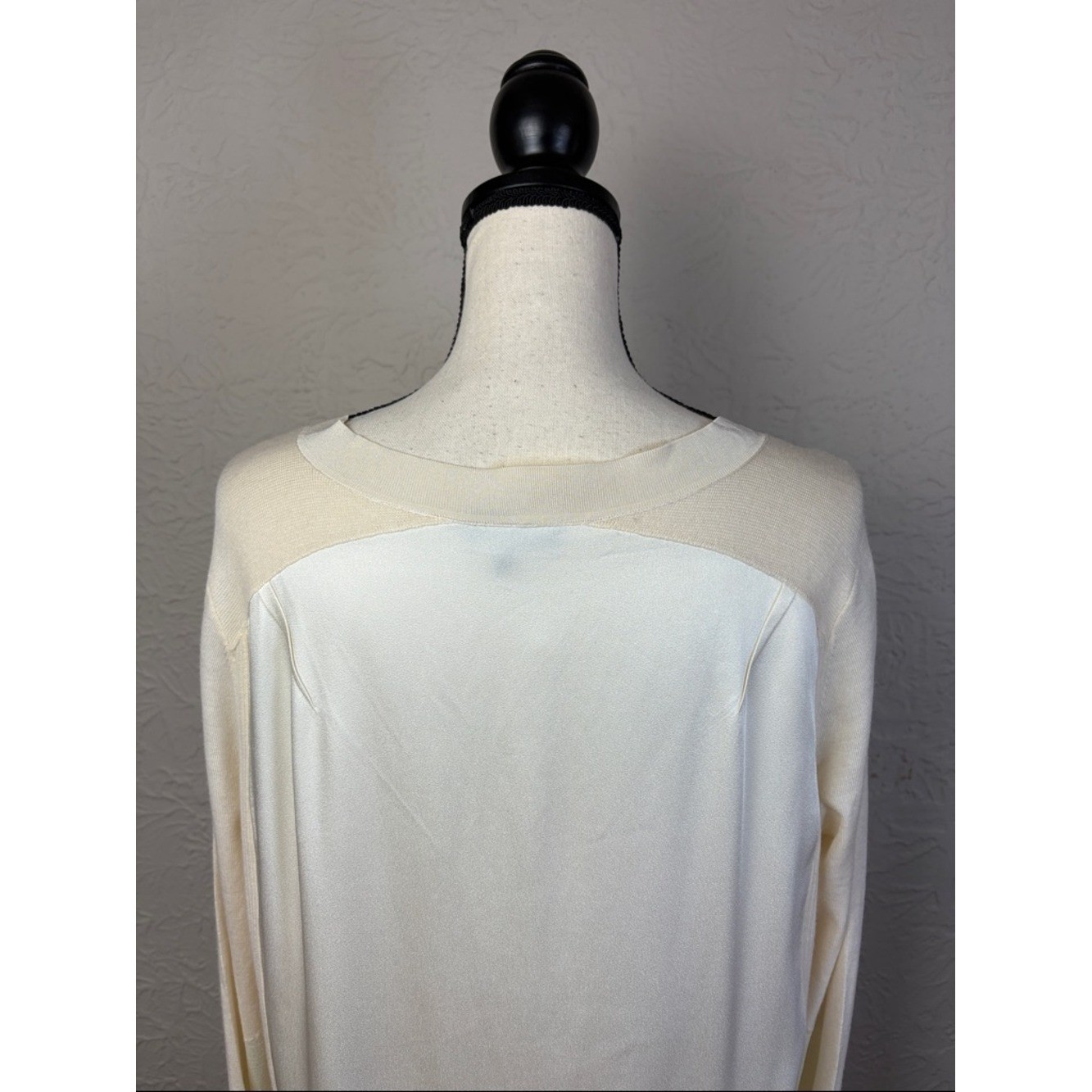 Rag & Bone Vivienne Satin V-neck Tunic