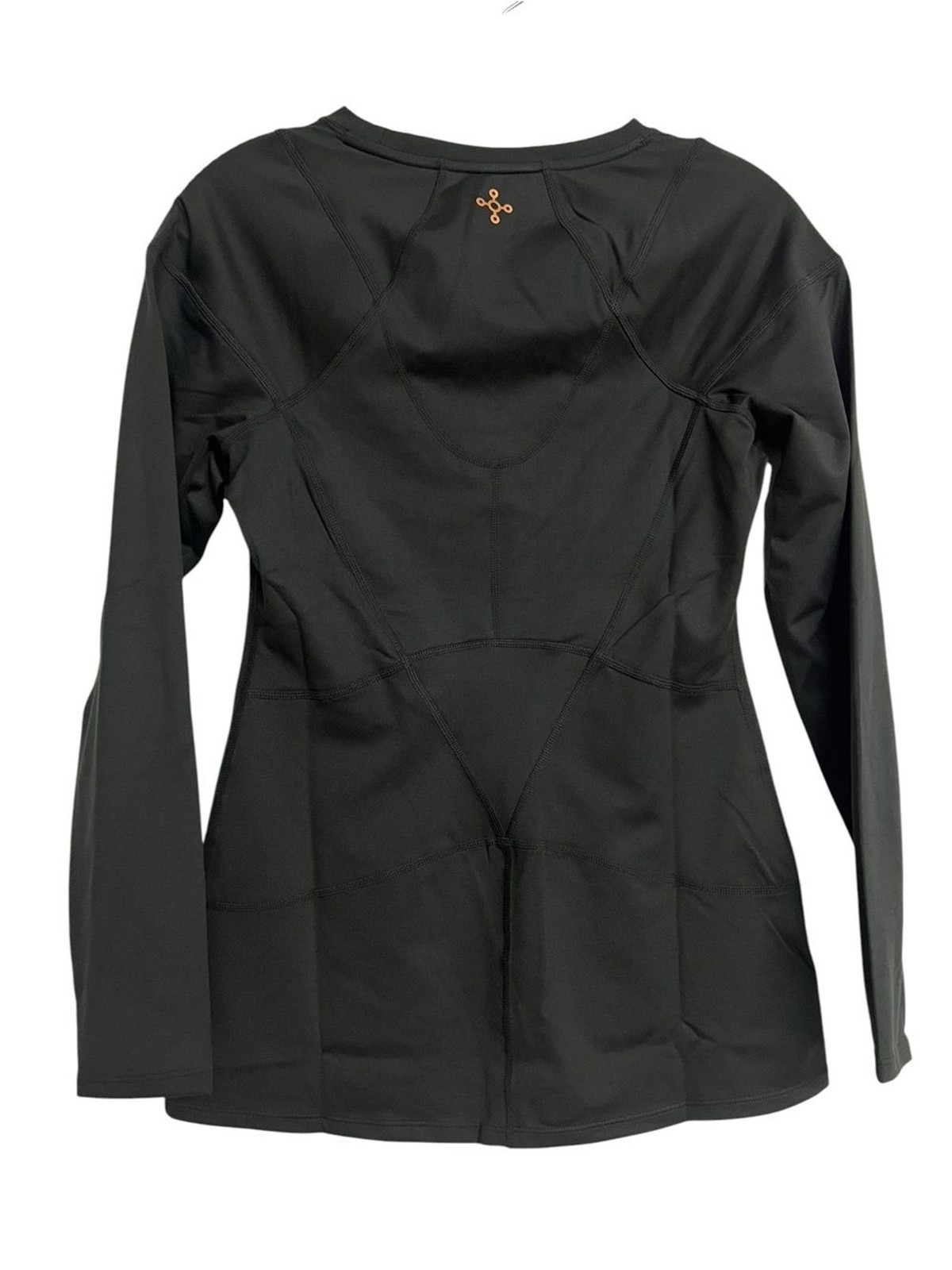 New Tommie Copper Long Sleeve Black Shoulder Support Performance Top Shirt