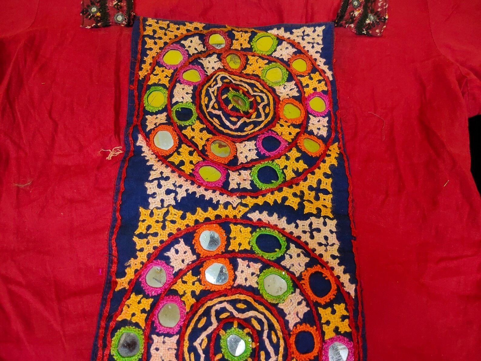 Banjara Choli , Vintage Banjara Kutch Rabari Ethnic Embroidery top, kuchi boho