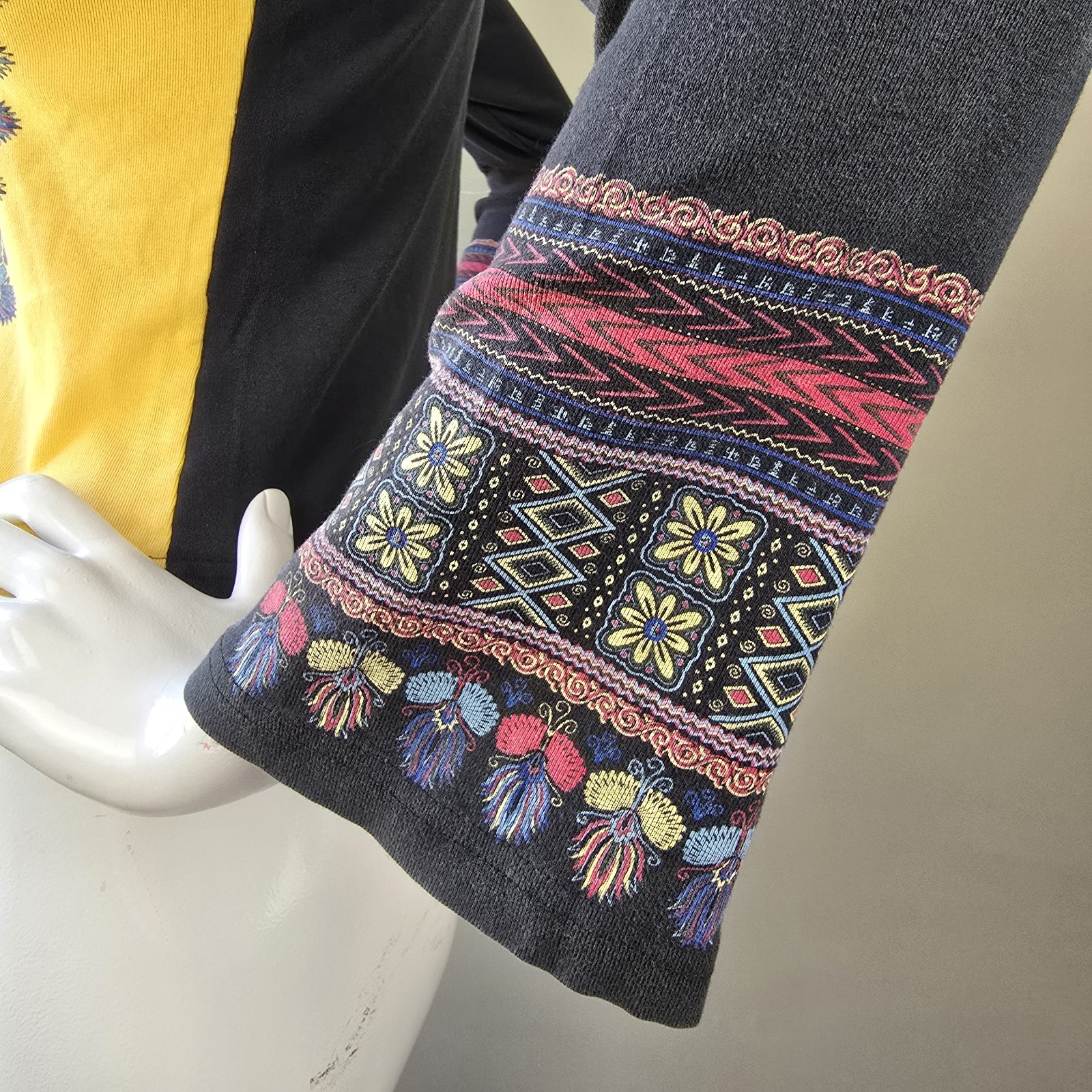 90’s Delia’s Catalog “Rachel Top” By Itsūs Medium Native American Print Cotton
