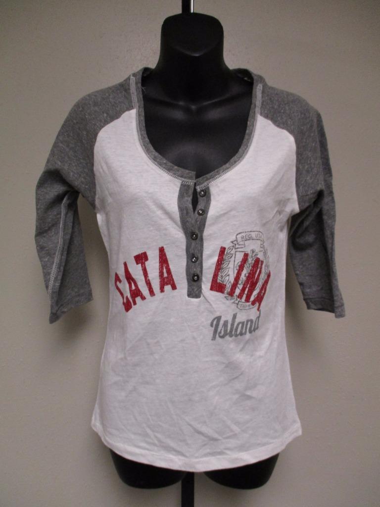New-Catalina Island Adult Womens Sizes S-M-L-XL-2XL Raglan Shirt