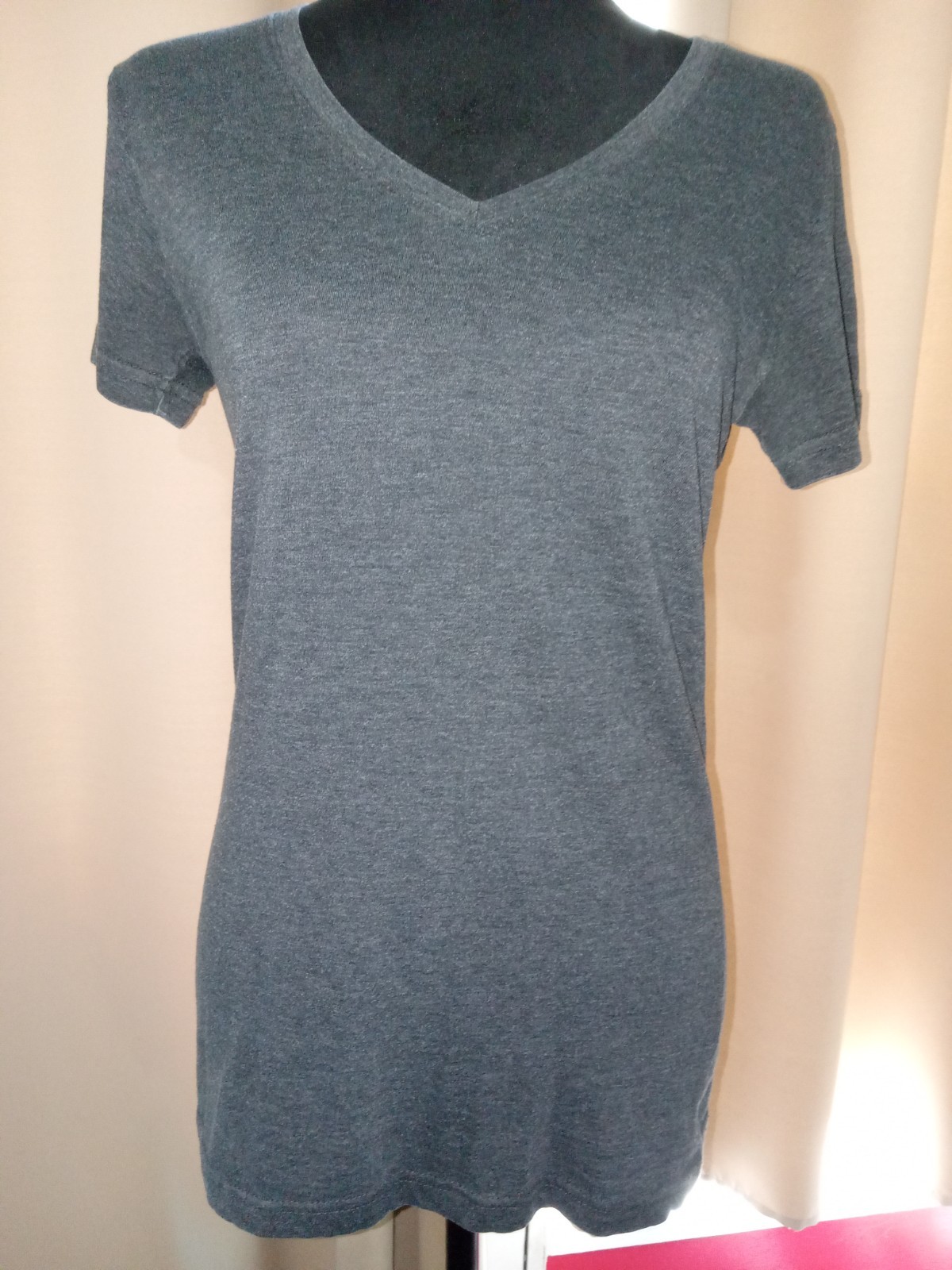 Point Sportswear basic fitted t-shirt charcoal grey (L)