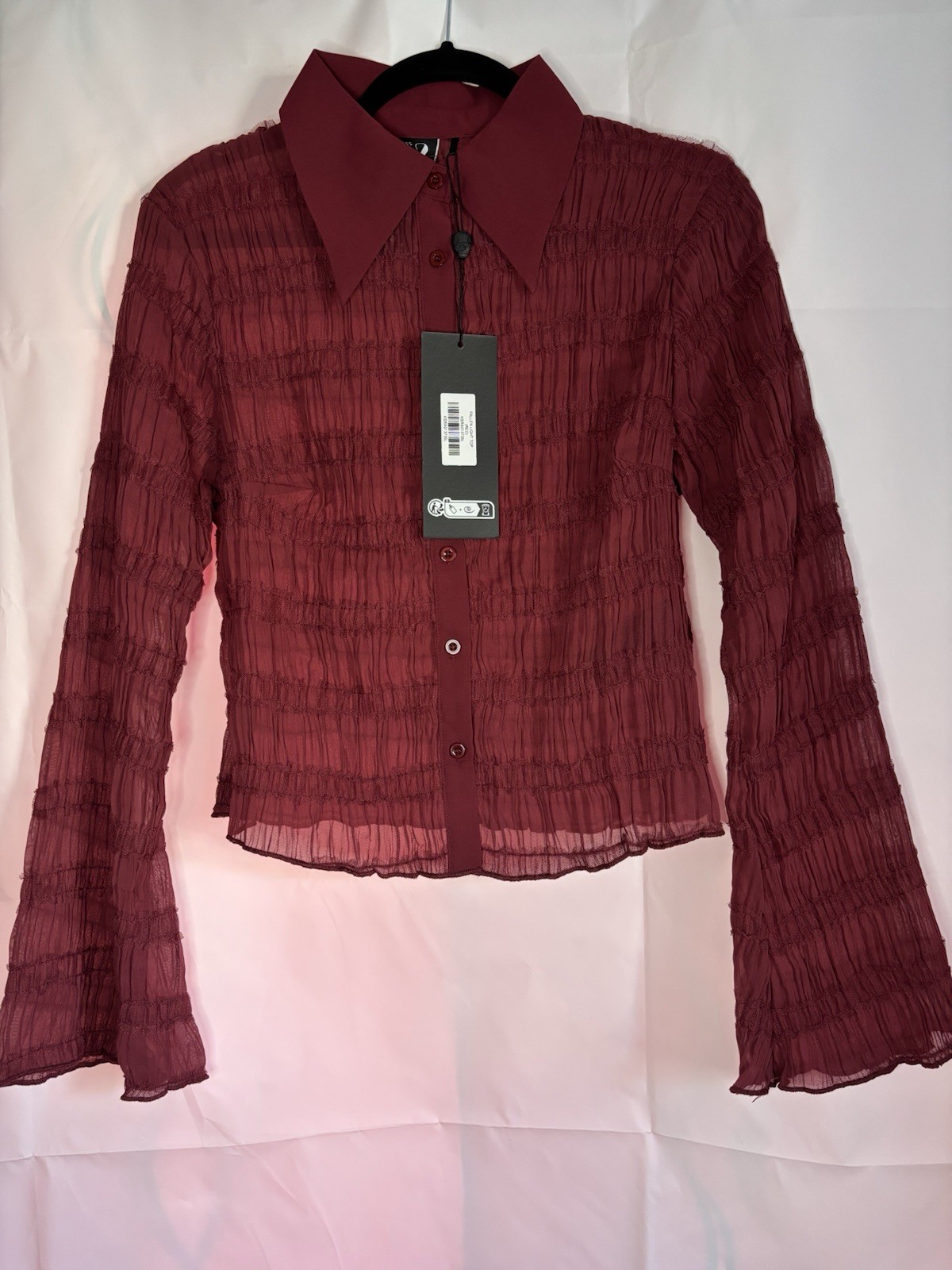 Killstar Fallen Light Top [Red]- L