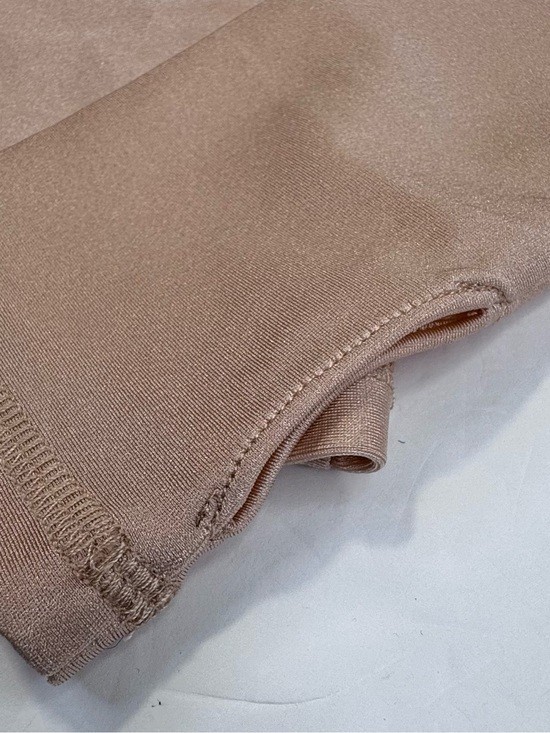 NWT Coperni Paris Tight High Neck Top Women’s Small Beige Long Sleeve Stretch