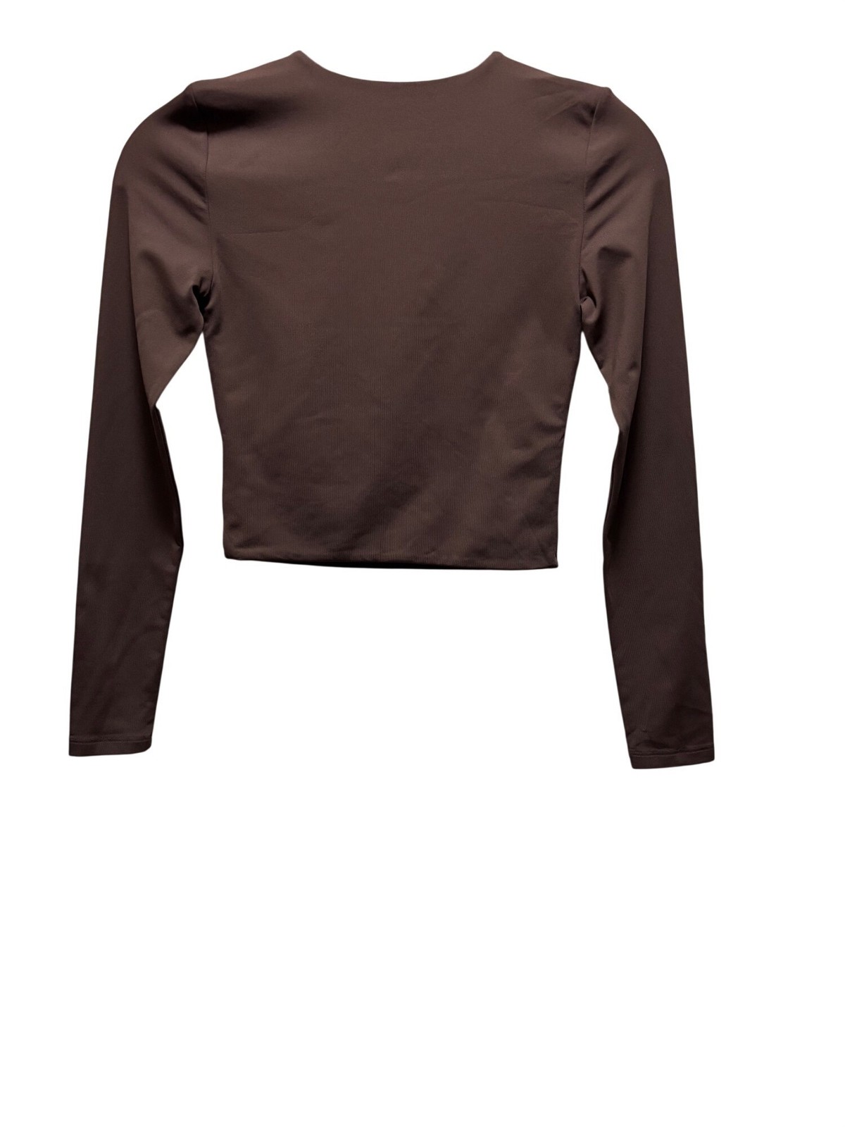 Aritzia Babaton Contour Splendid Crew Longsleeve Brown Top Size S