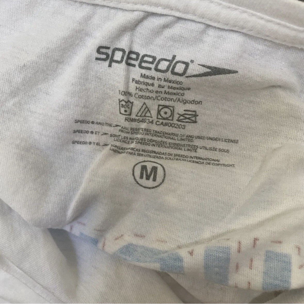 RARE 2012 LONDON SUMMER OLYMPICS SPEEDO TSHIRT NATALIE COUGHLIN TEAM USA M EUC