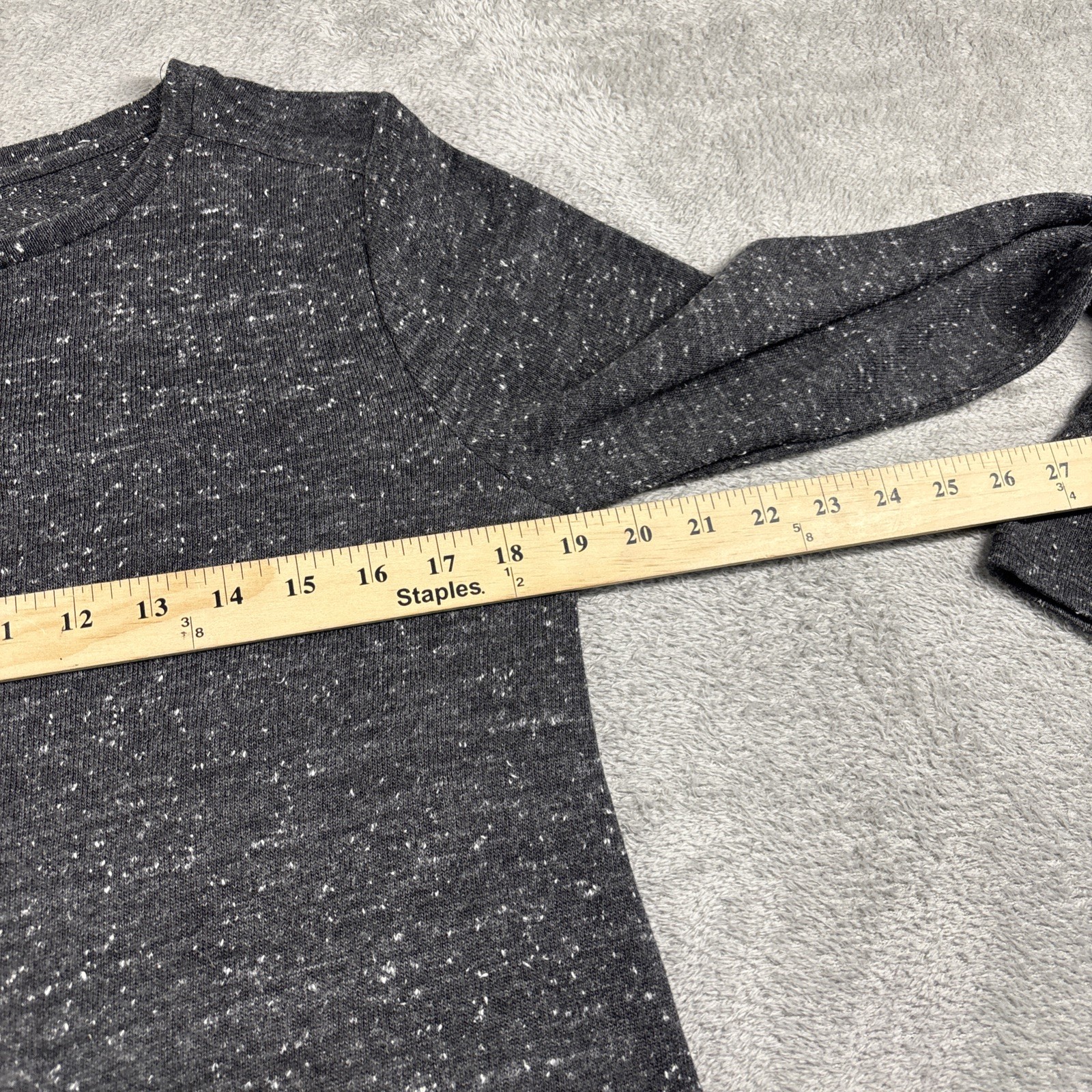 LOFT Speckled Knit Scoop Neck Long Sleeve Women’s Top Size Medium