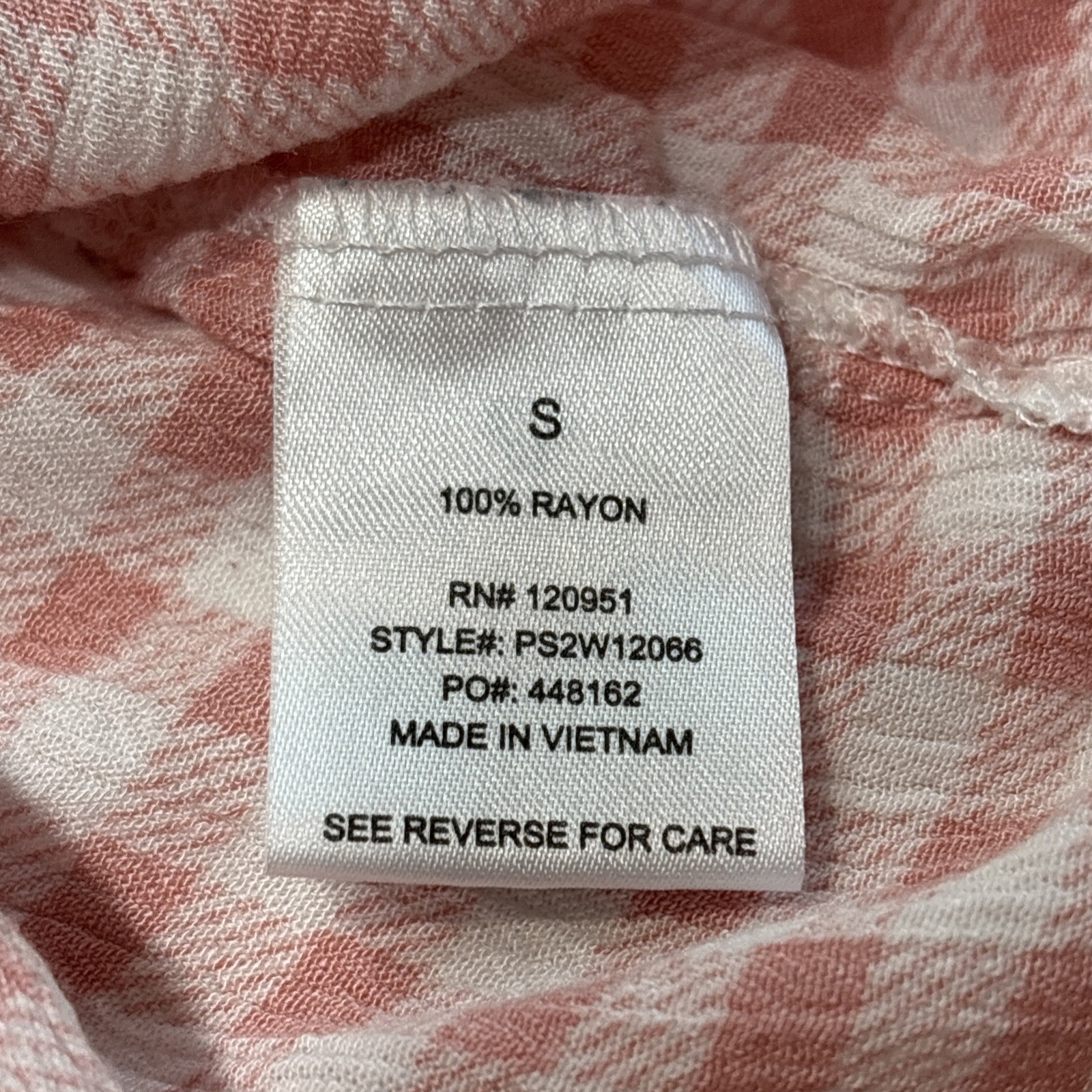 Pink Rose Gingham Puff Sleeve Crop Top Babydoll Small Cottagecore Prairie