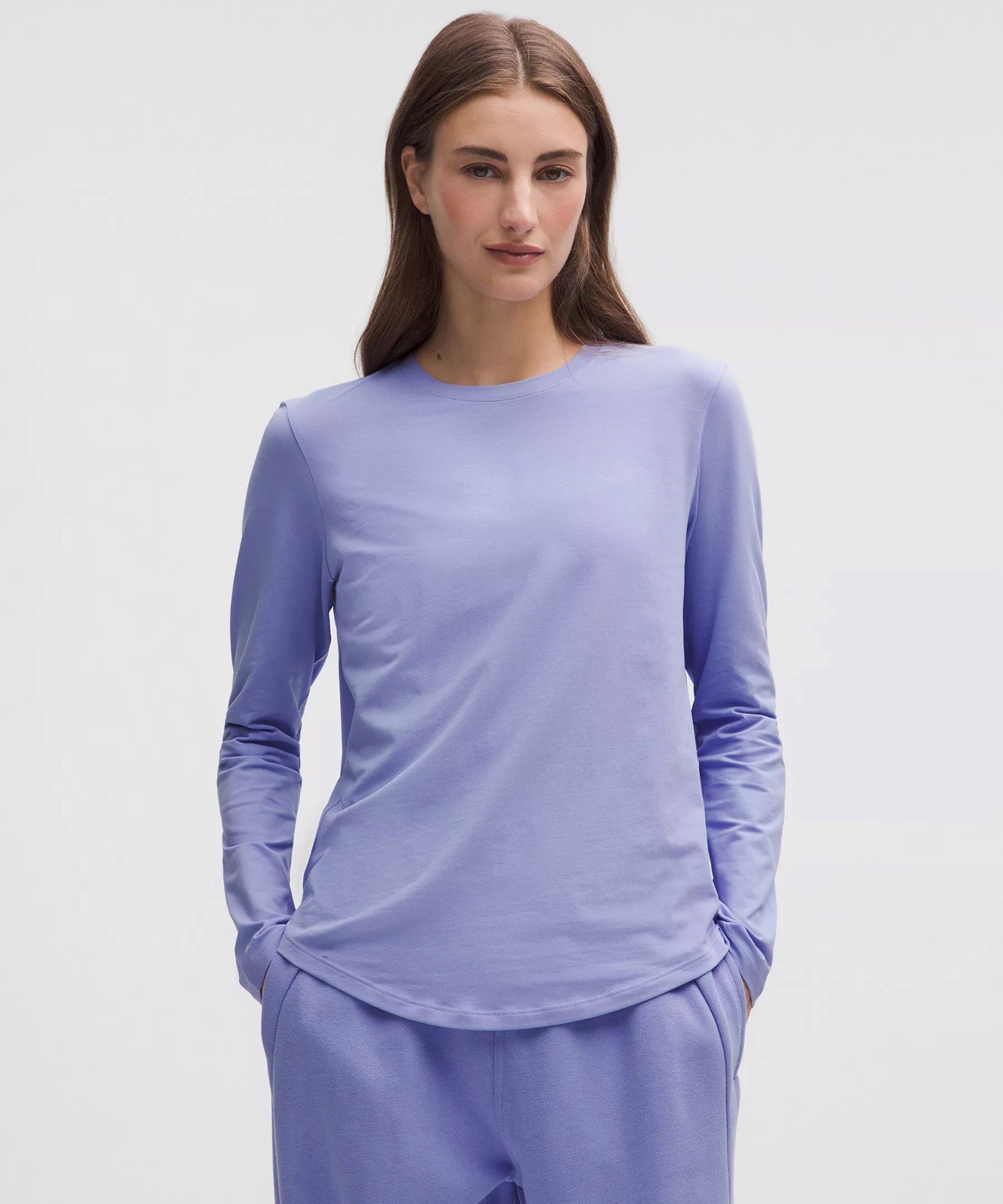 Lululemon Love Long Sleeve T-Shirt Sz 10 in Dusty Lilac – Worn Once