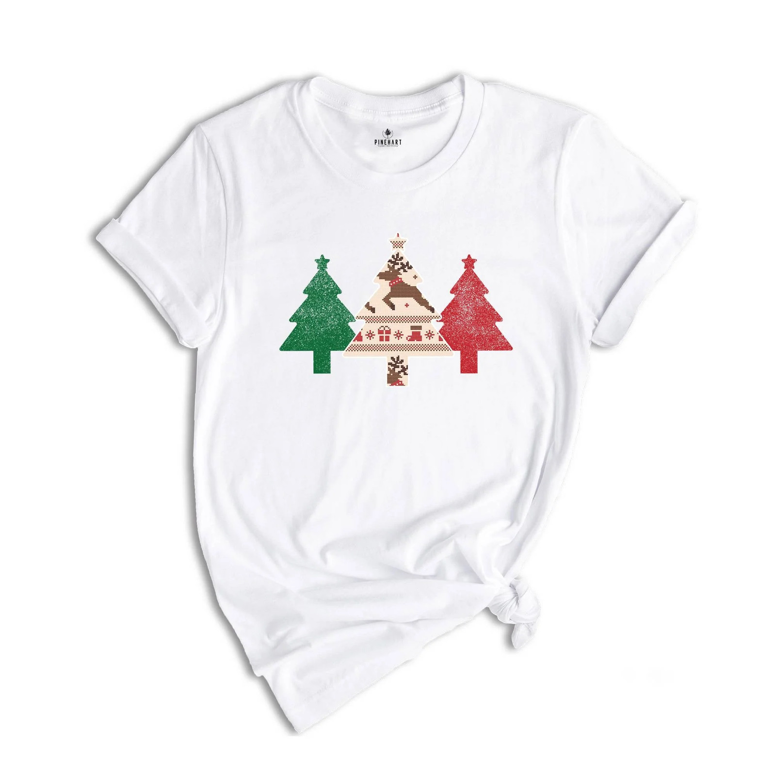 Christmas Tree Shirt, Christmas Pine Tree Shirt Christmas Sweatshirt, Holiday Sh