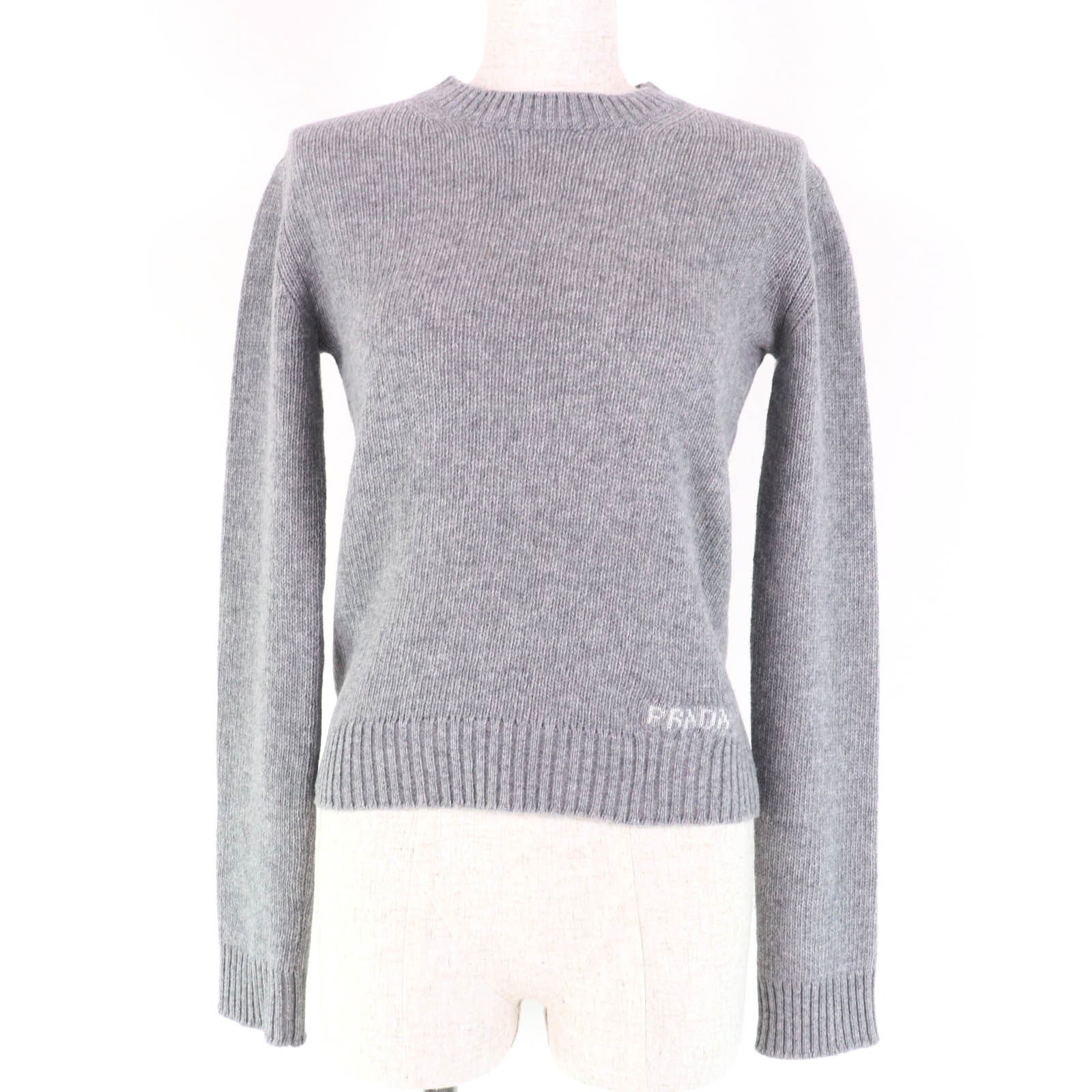 Prada Logo design Virgin wool knitwear – DUTY FREE