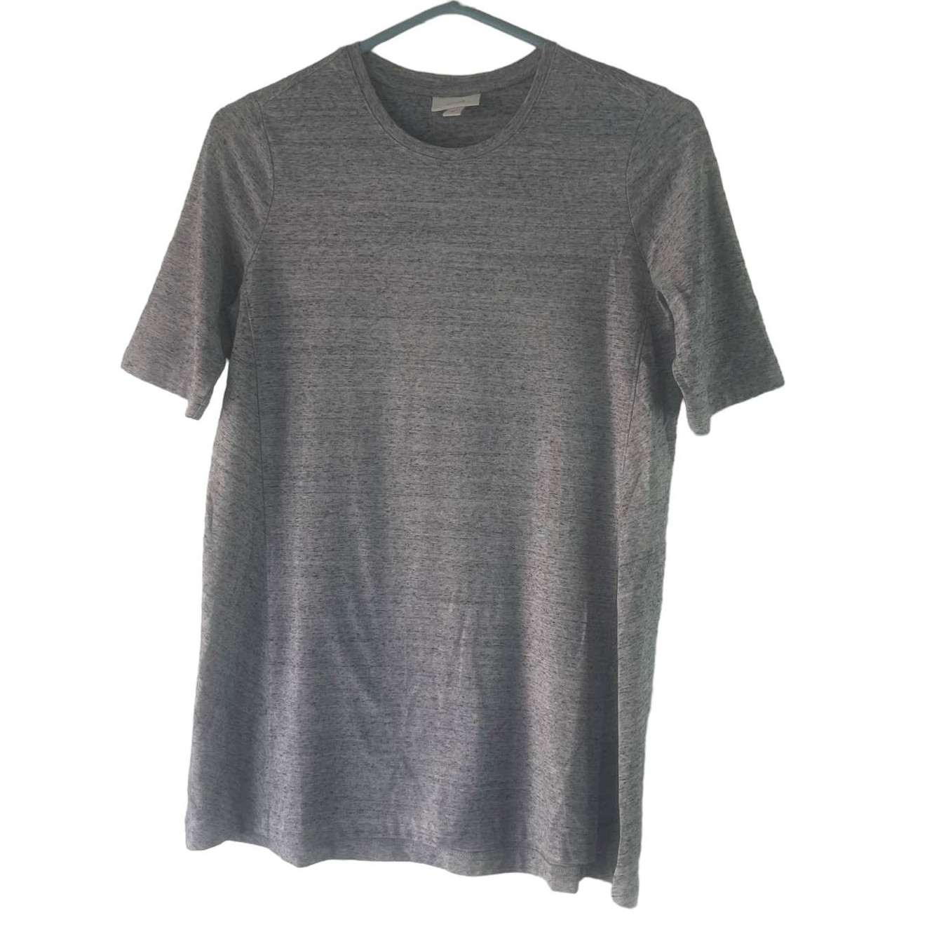 Pure Jill Women’s Size XS Blue Heathered Soft Pima Cotton Modal Top