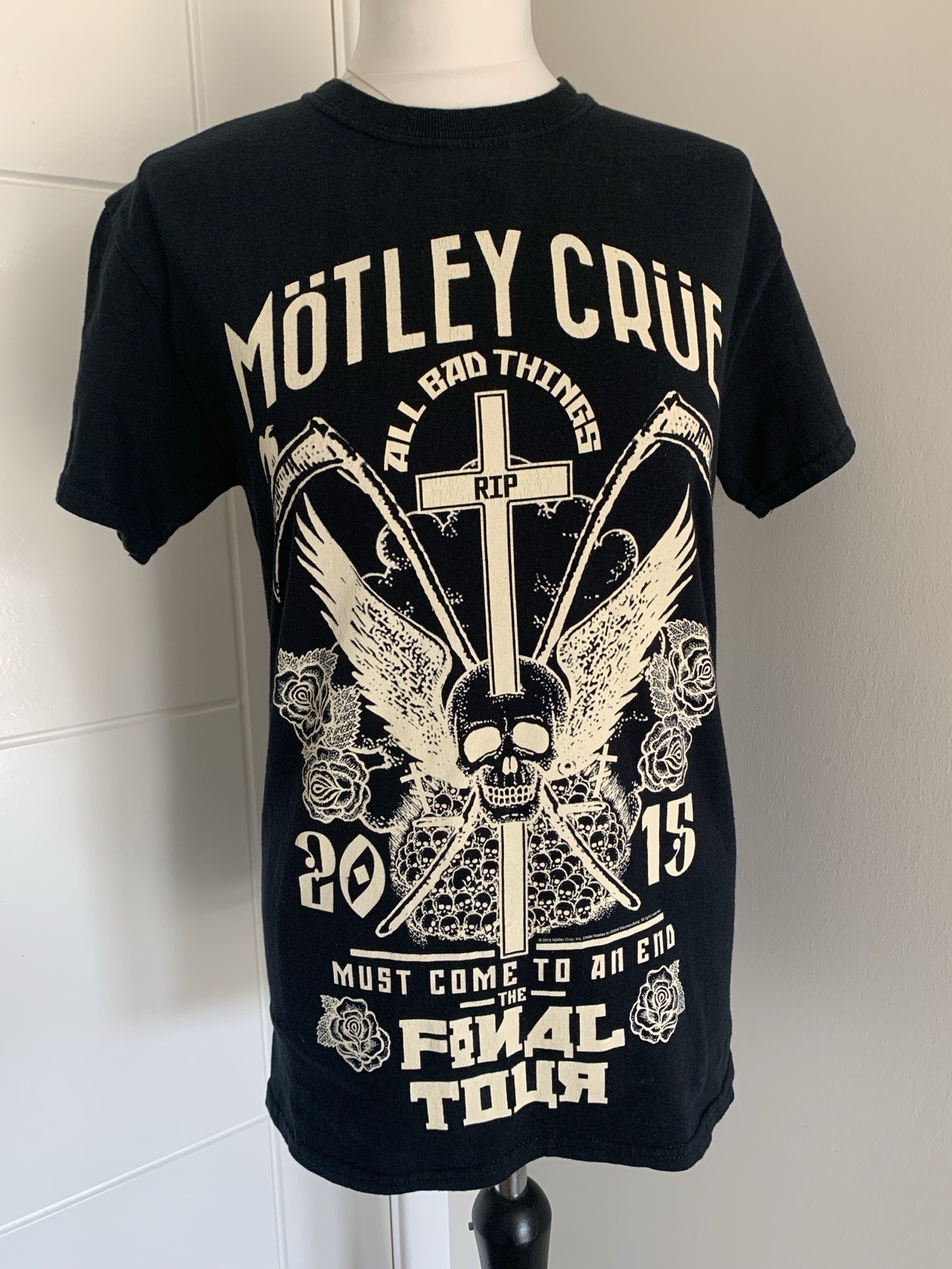 Vintage Mötley Crüe “The Final Tour” 2015 T-Shirt Small