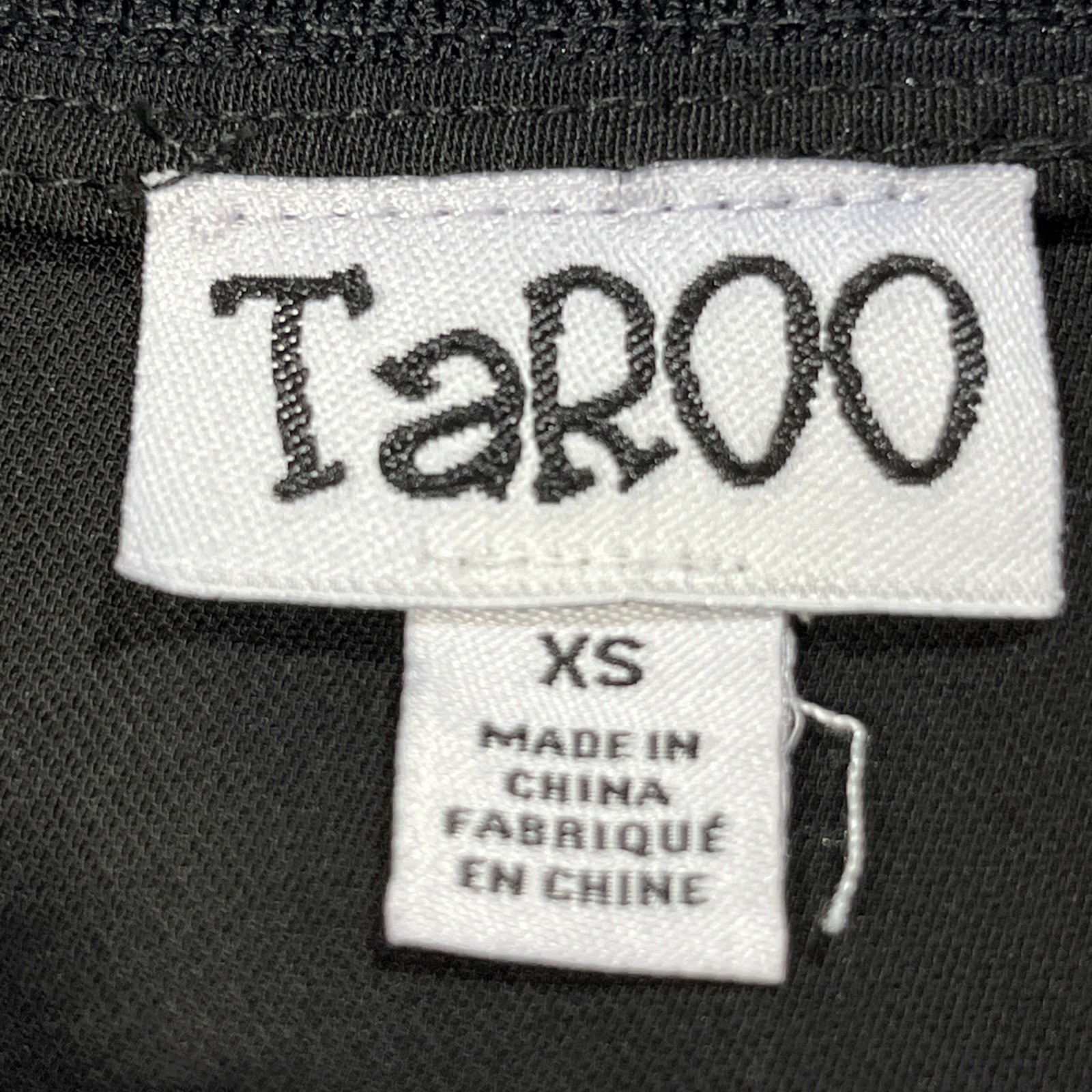Taroo T Shirt Blouse Womens XS Black Gathered Pleated Short Sleeve Satin 90s