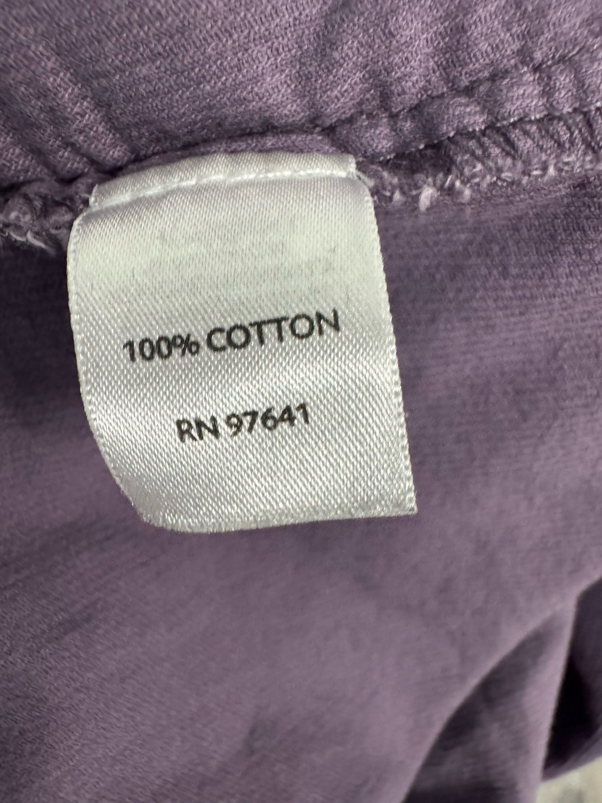 J Jill Purple Pinwale Corduroy Tunic Top Shirt Blouse Size M