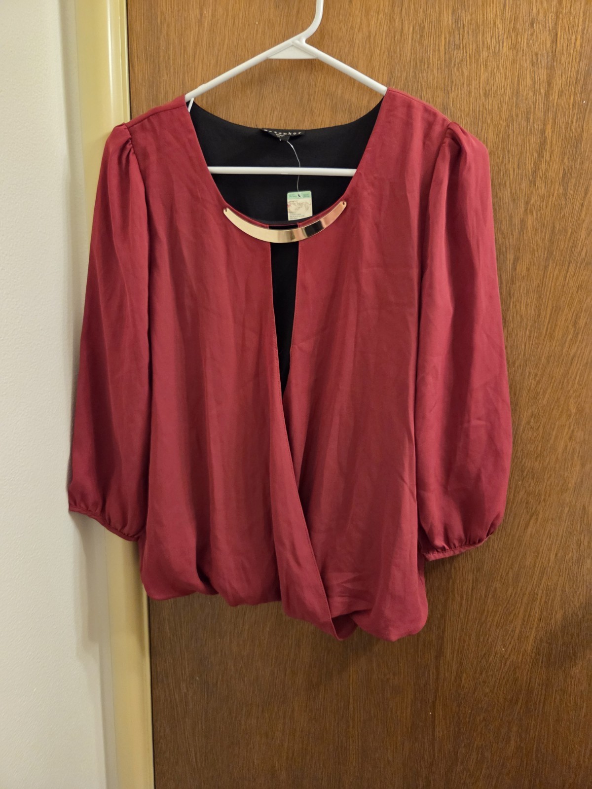 Metaphor Womens Small S Blouse New With Imperfections Snags Sold As Is Casual