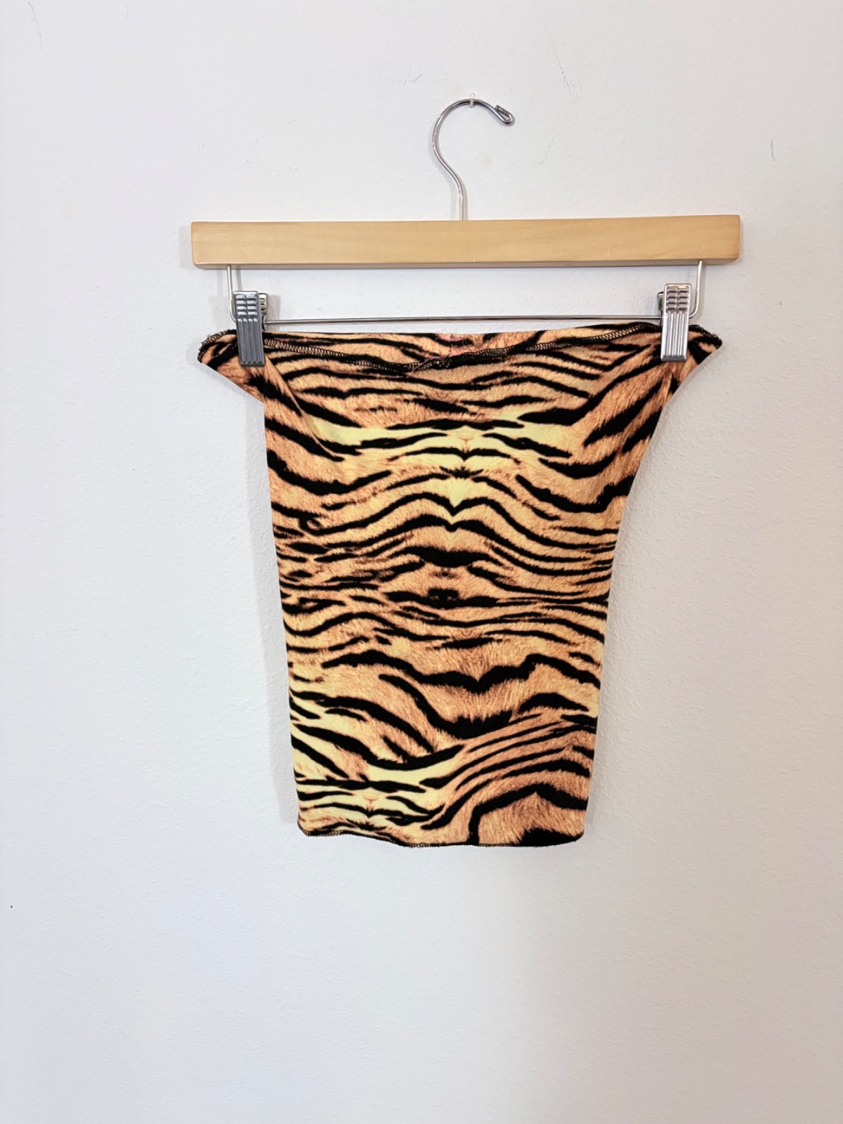tiger print top cute summer festival wear rave dance outfits