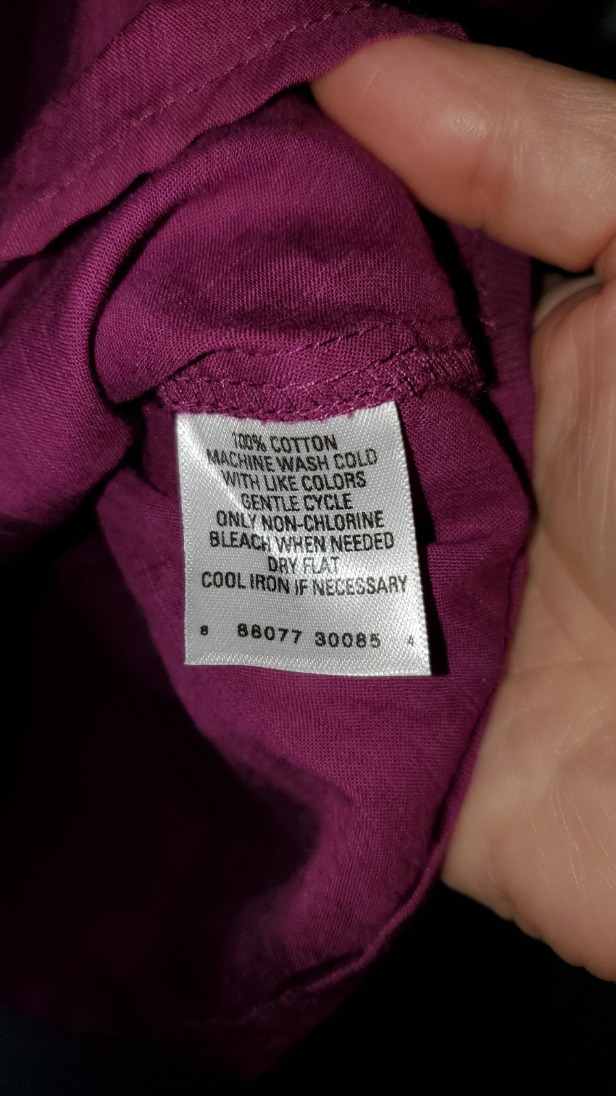 GNW Top Magenta Sleeveless Crew neck Asymmetrical side tie Summer wear