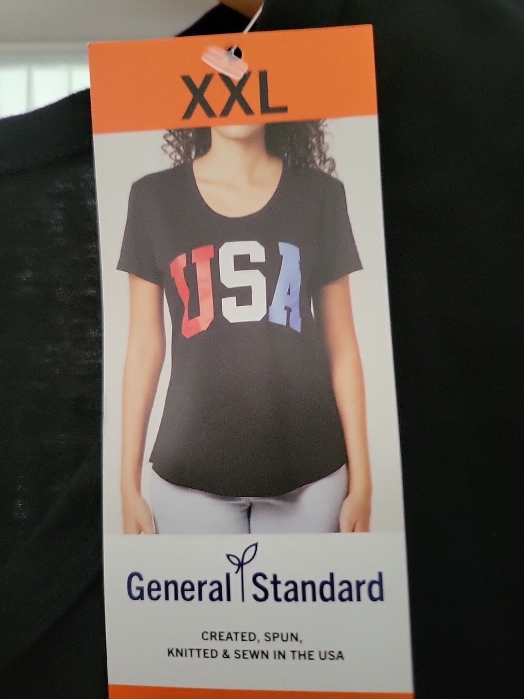 General Standard Ladies’ Americana USA Tee – Size: XXL Free Shipping
