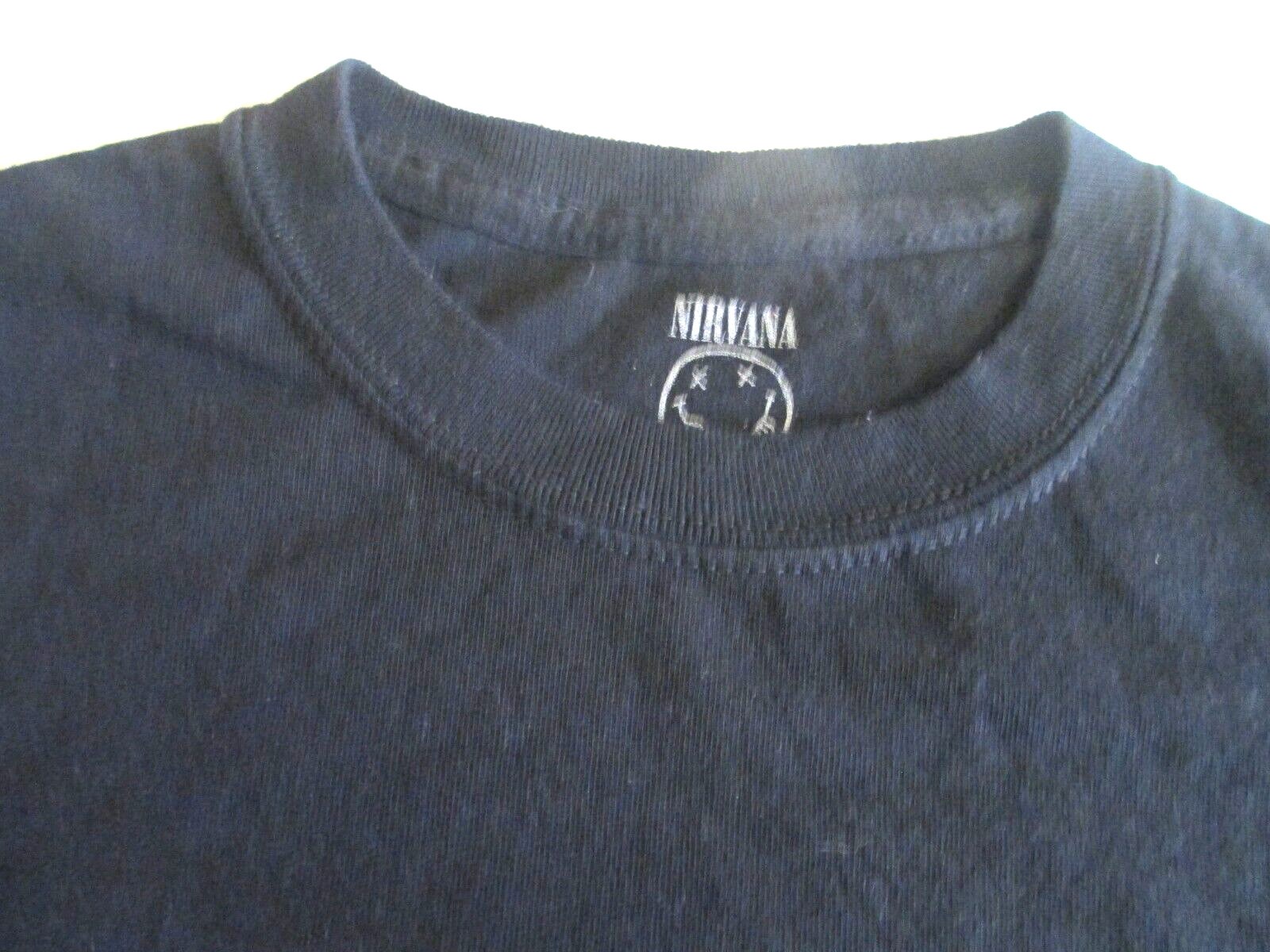Nirvana Group Photo Graphic Tee Shirt Women’s Unisex Medium Short Sleeve Black