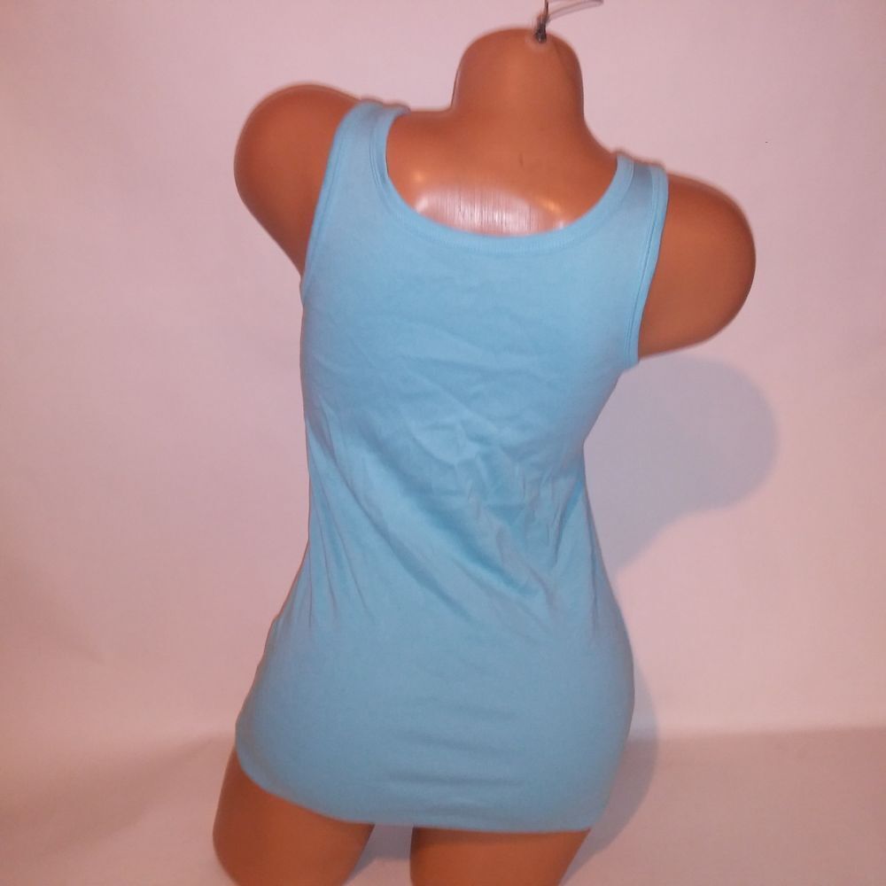 Joe Fresh Tank Top Womens Small Solid Blue Sleeveless