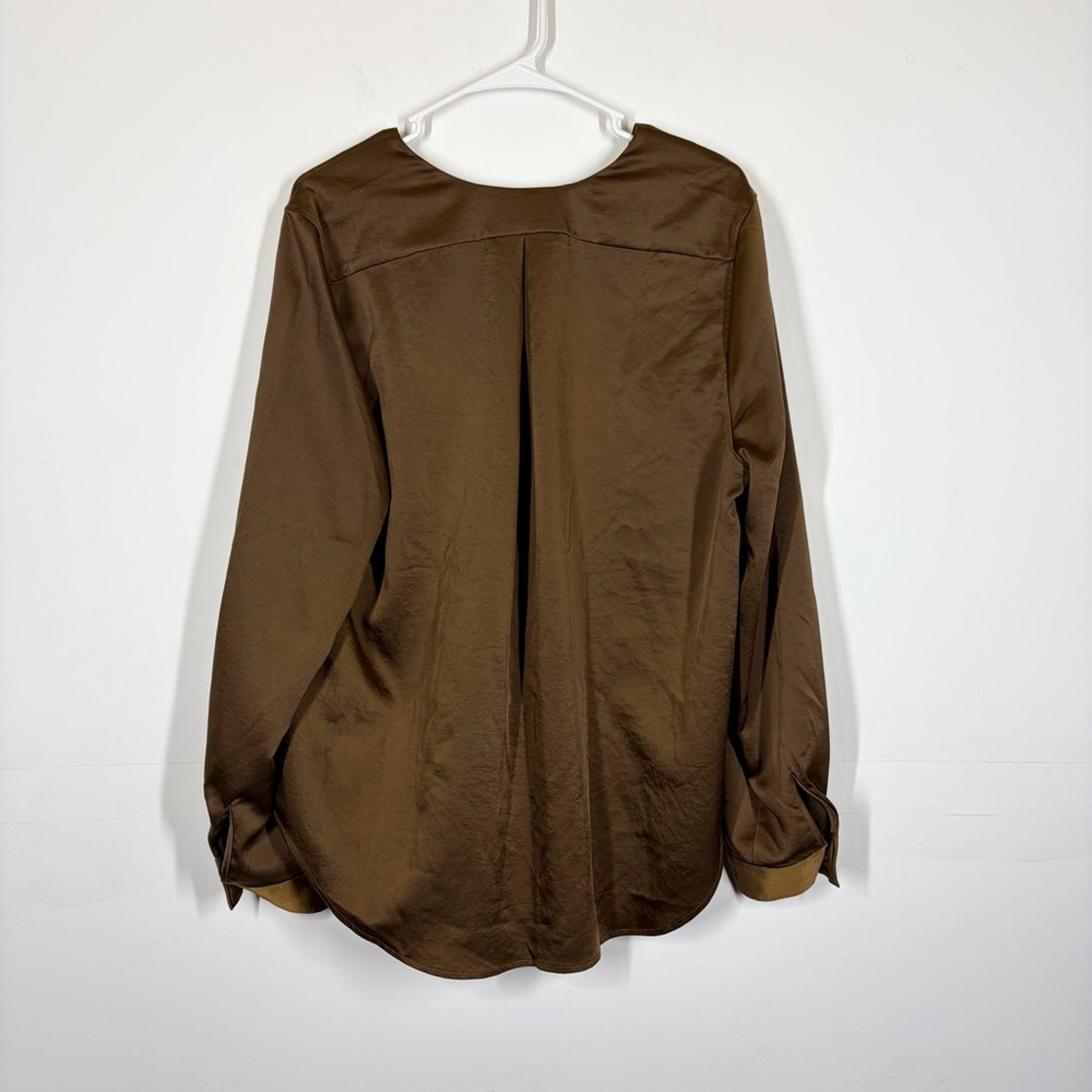 Universal Standard Satin Eva Blouse Size XS